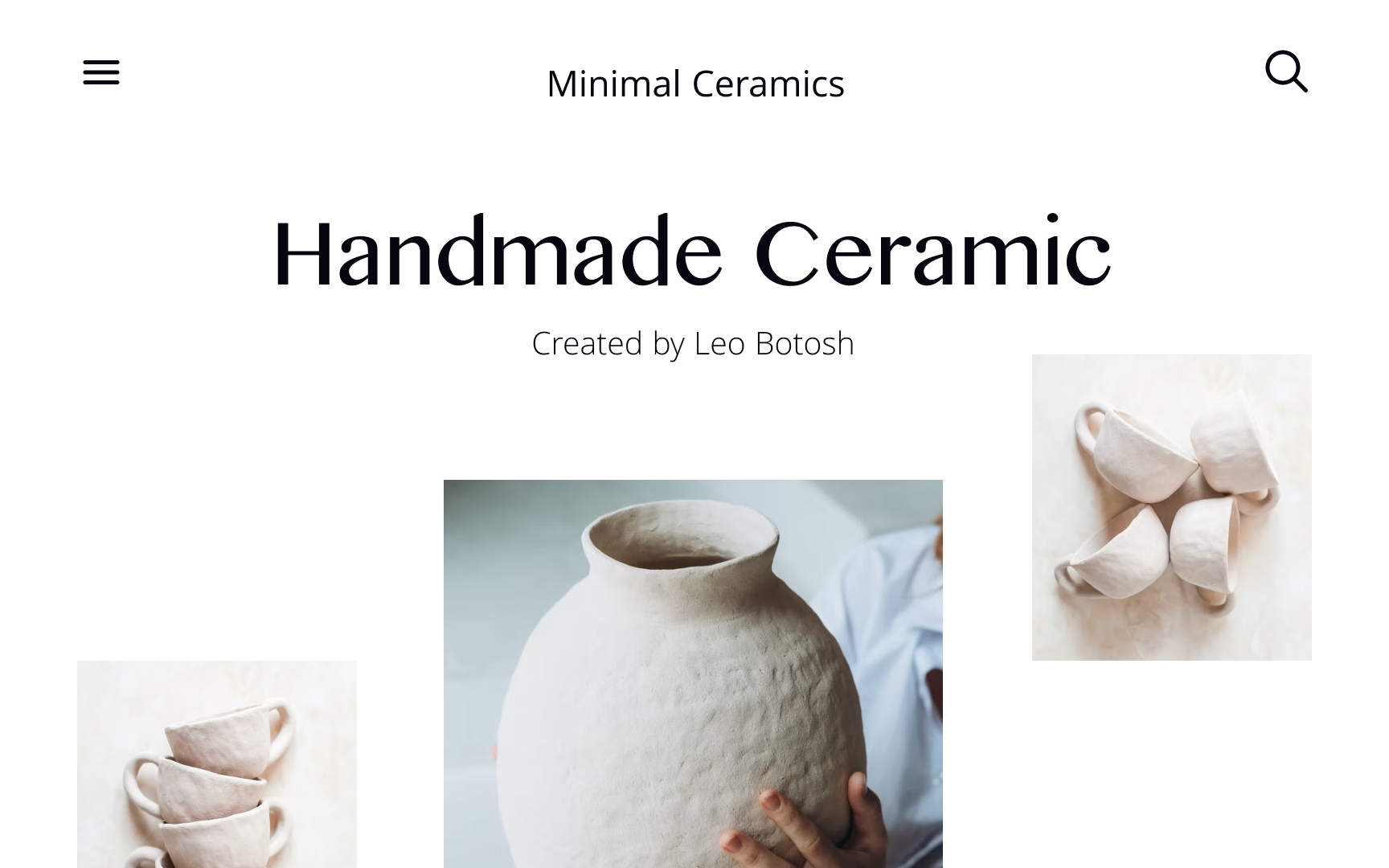 Aesthetic and minimalist design