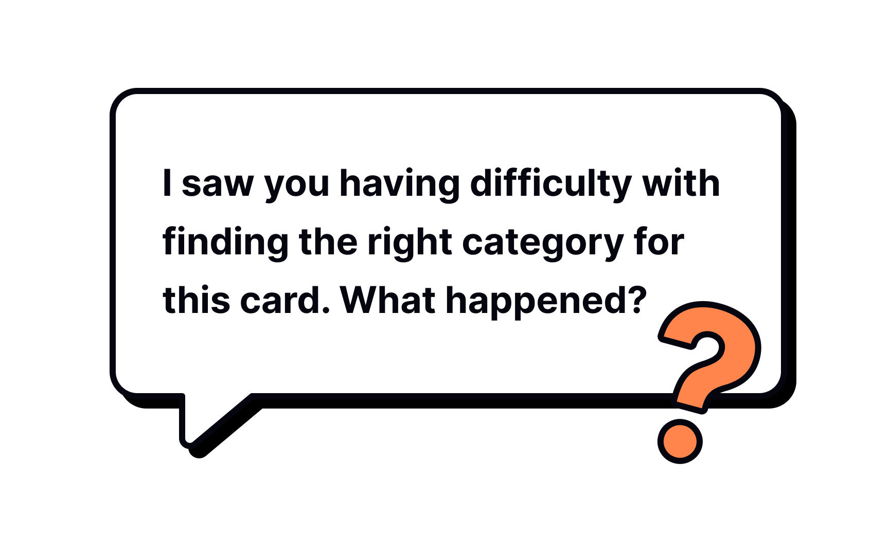 Debriefing users Bad Practice