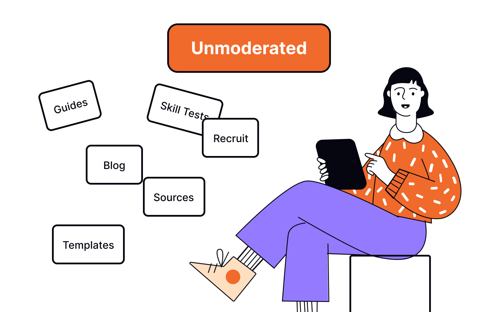 Moderated vs unmoderated card sorting Best Practice
