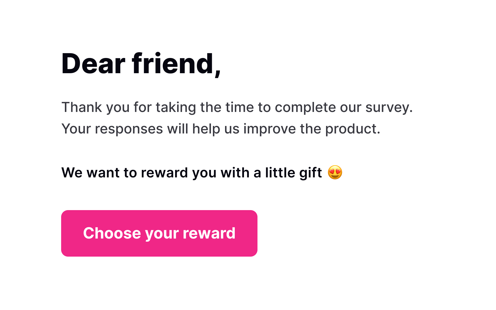 Providing incentives