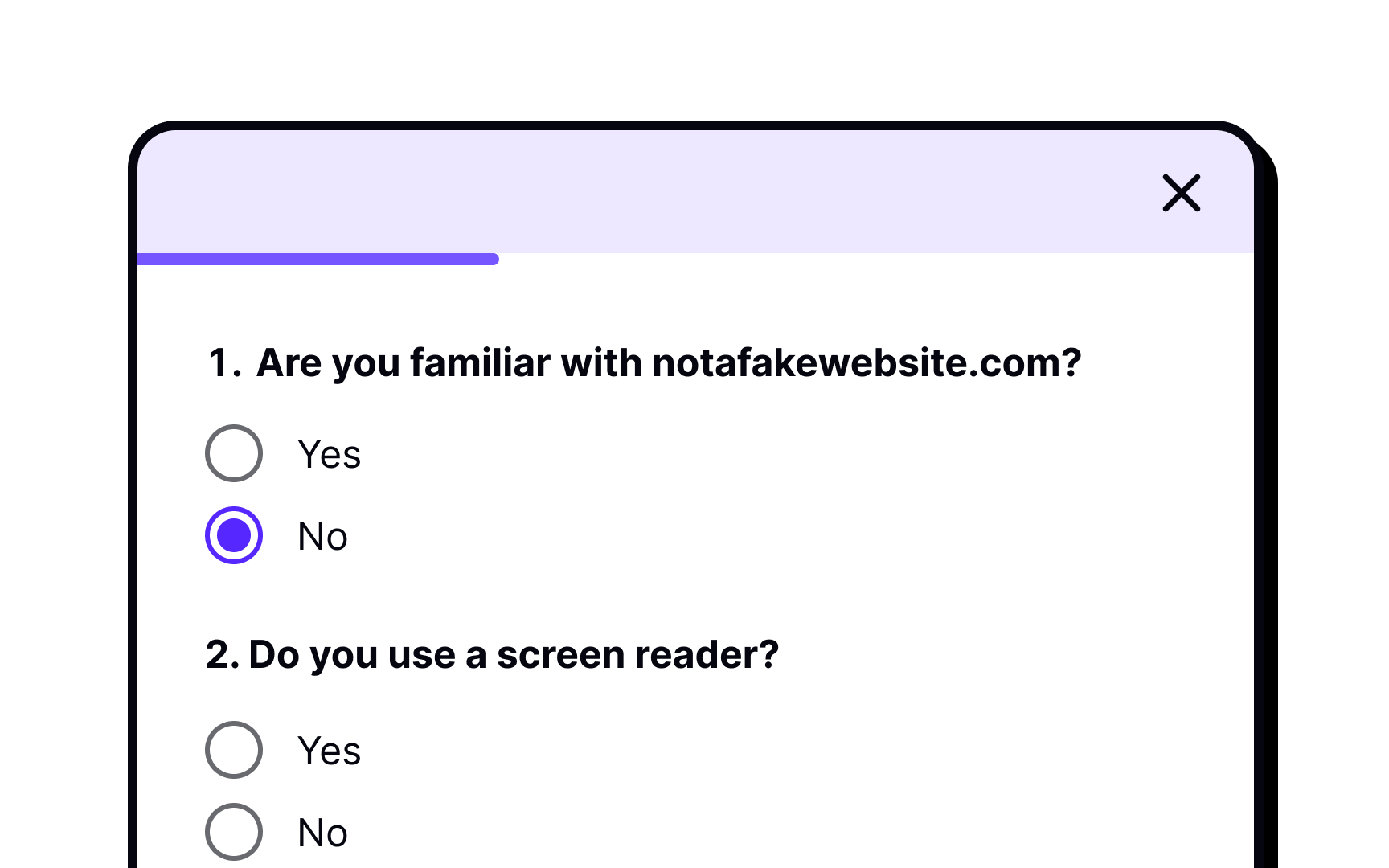 Screening participants