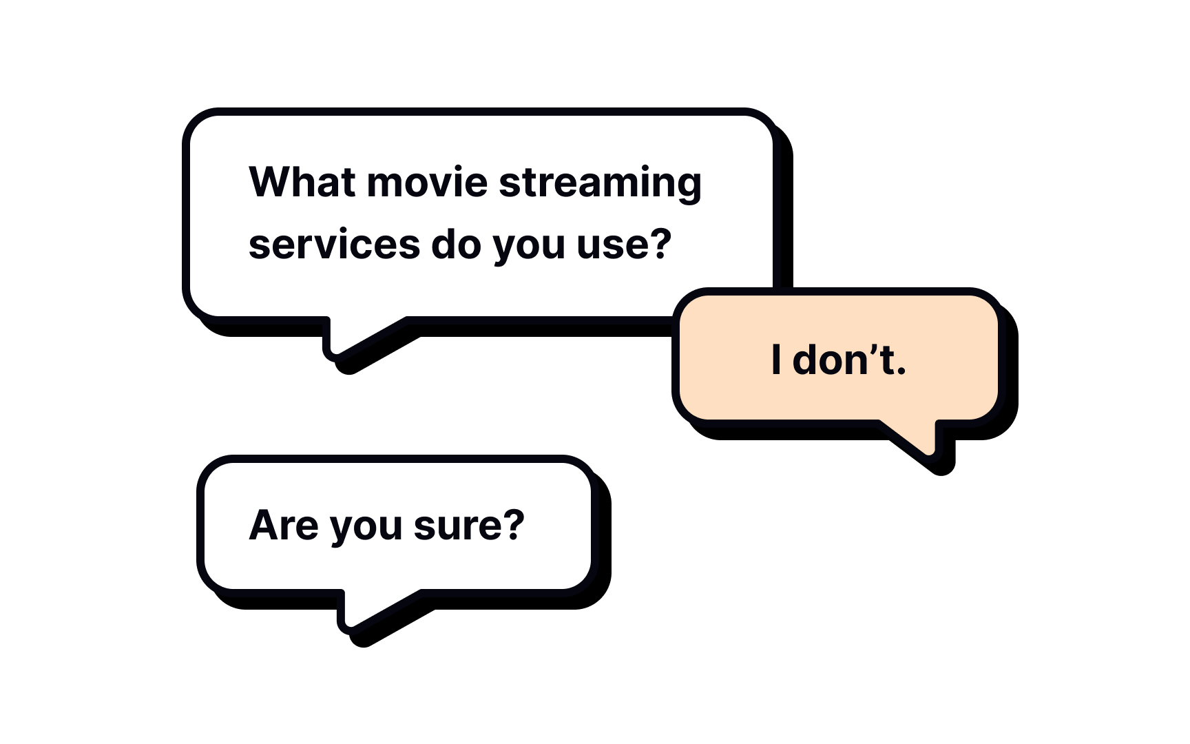 Don’t forget follow-up questions Bad Practice