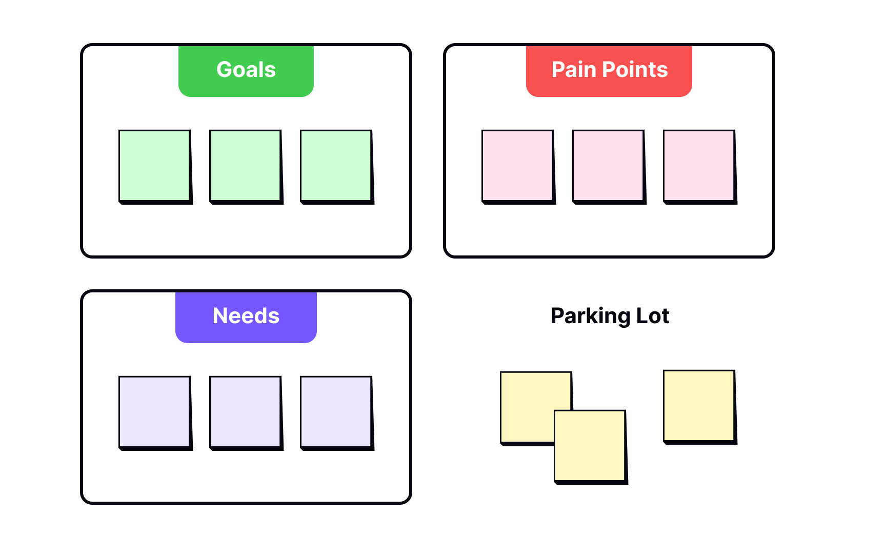 Set aside ideas or disagreements