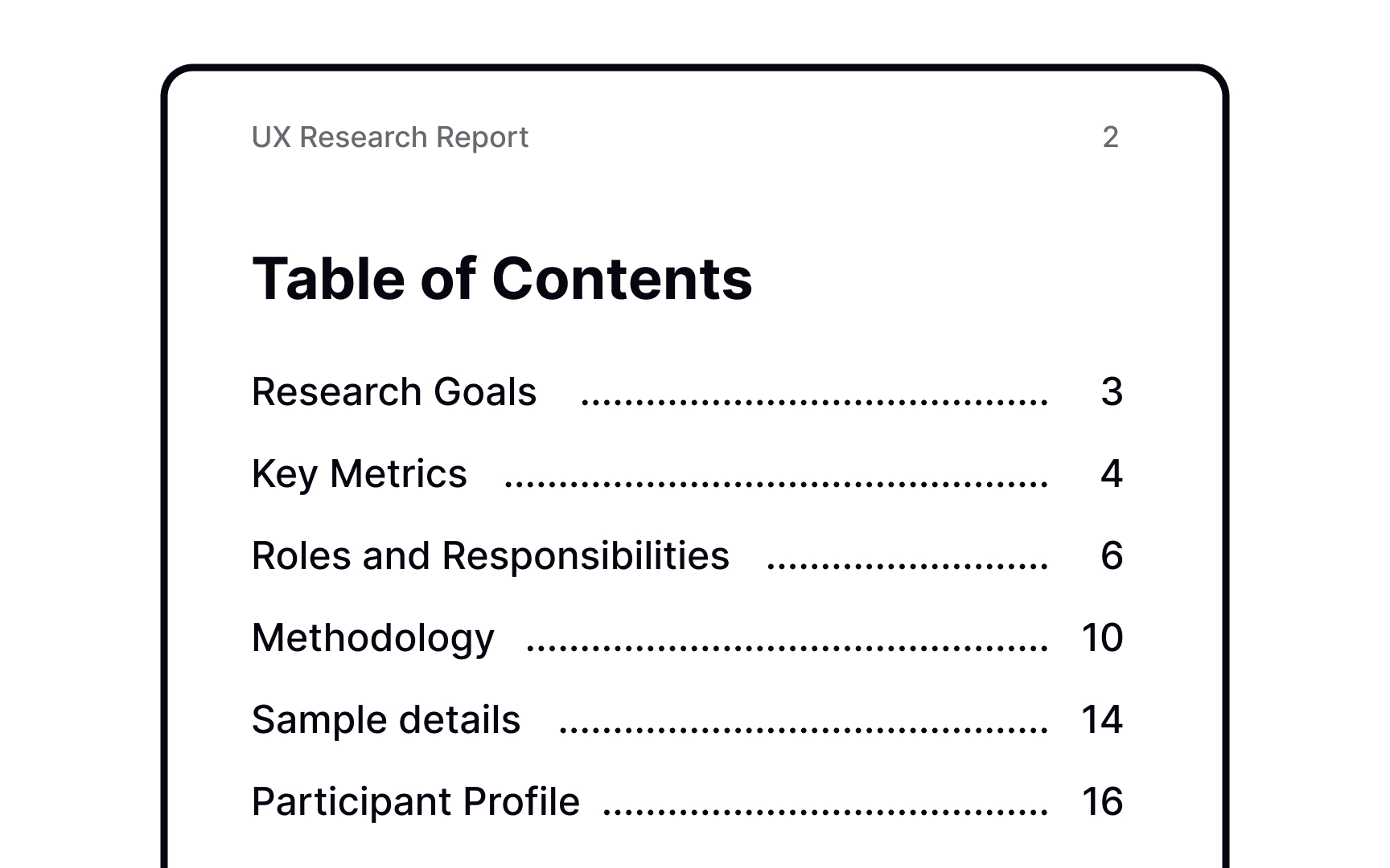 Presenting the study overview