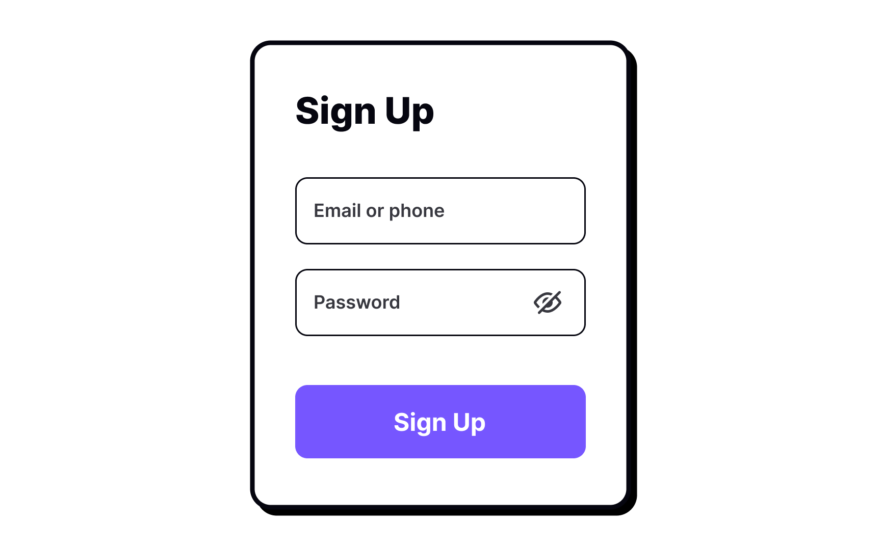 Internal rhythm in UI Best Practice