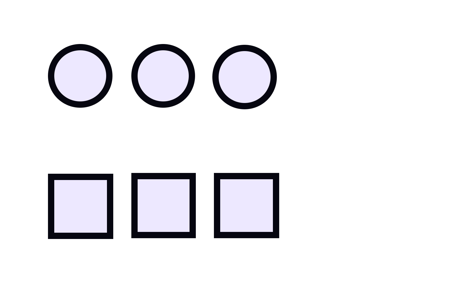 Grouping by shape Best Practice