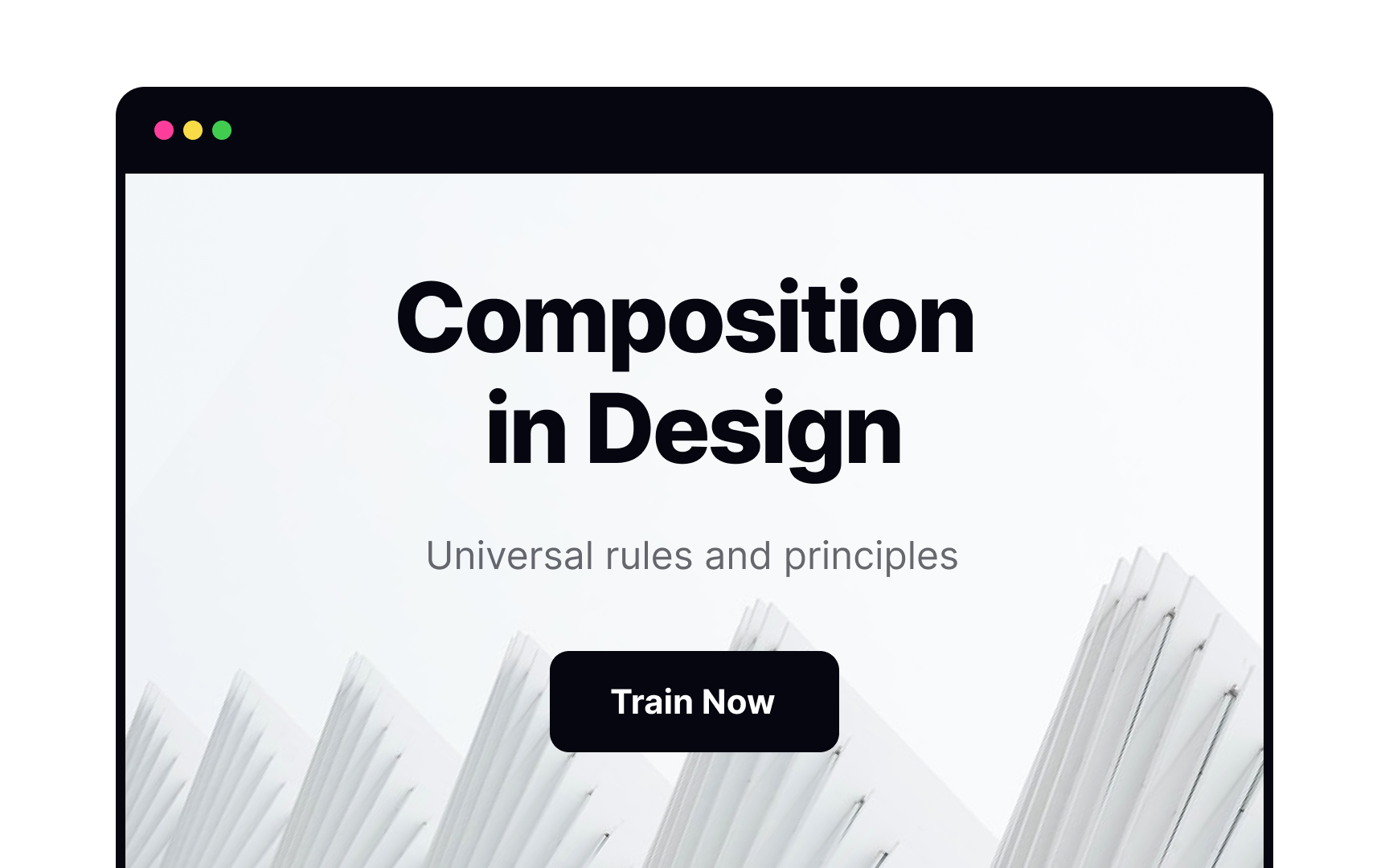 Symmetrical composition Best Practice