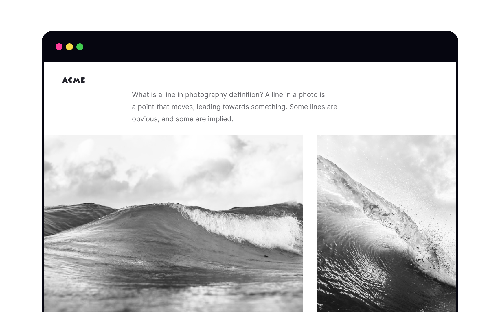 Active negative space in web design Bad Practice