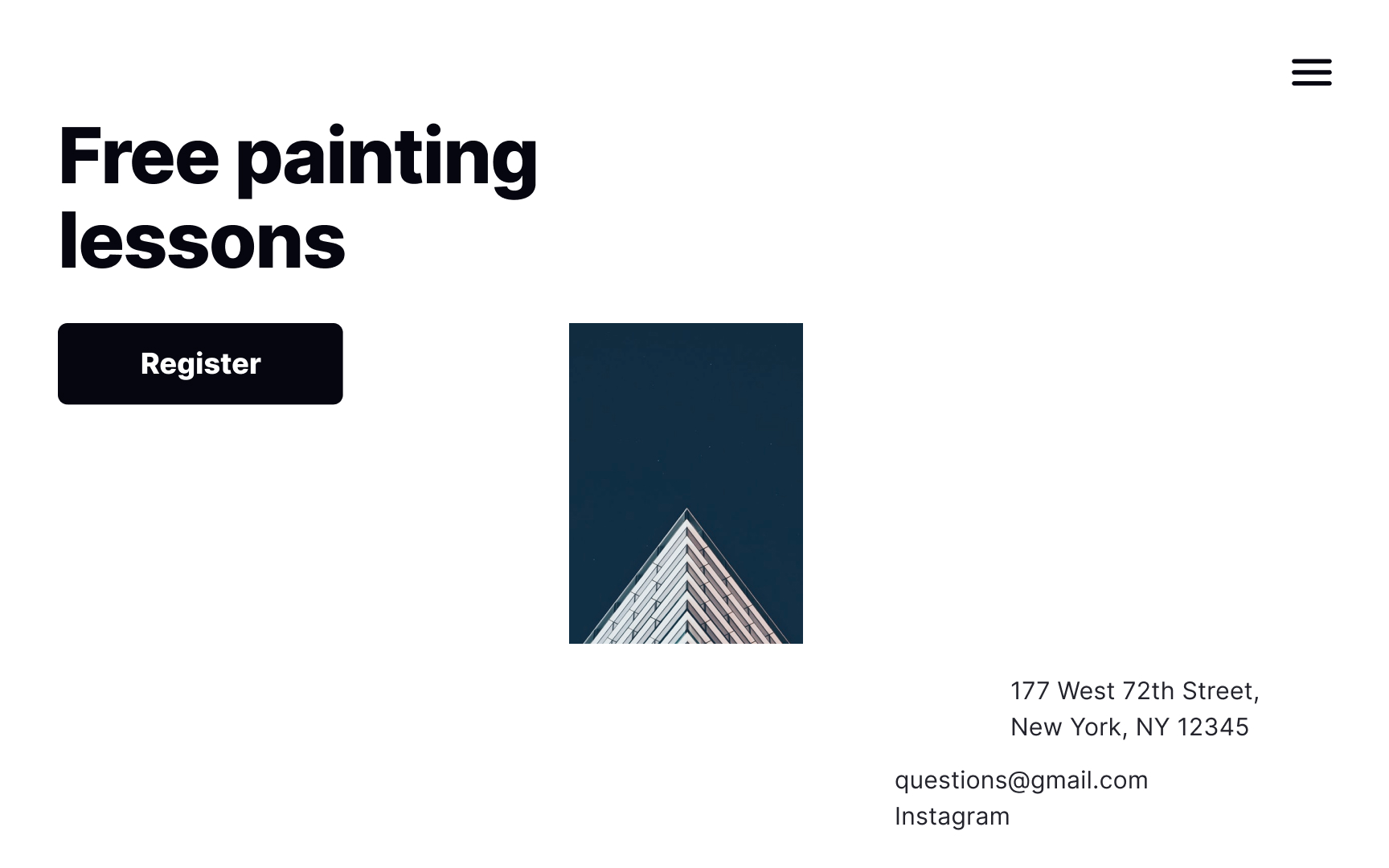 Negative space can highlight elements Best Practice