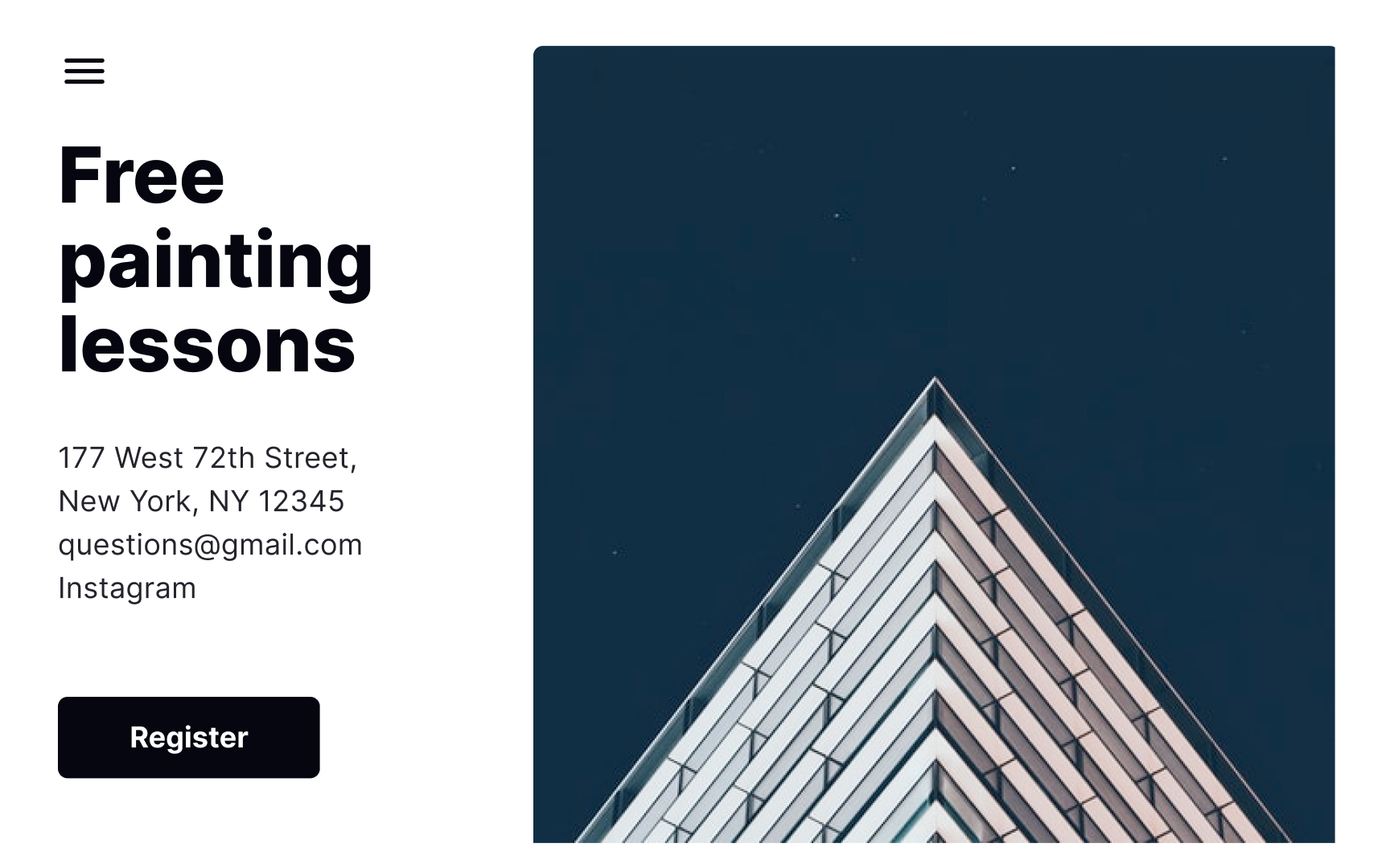 Negative space can highlight elements Bad Practice