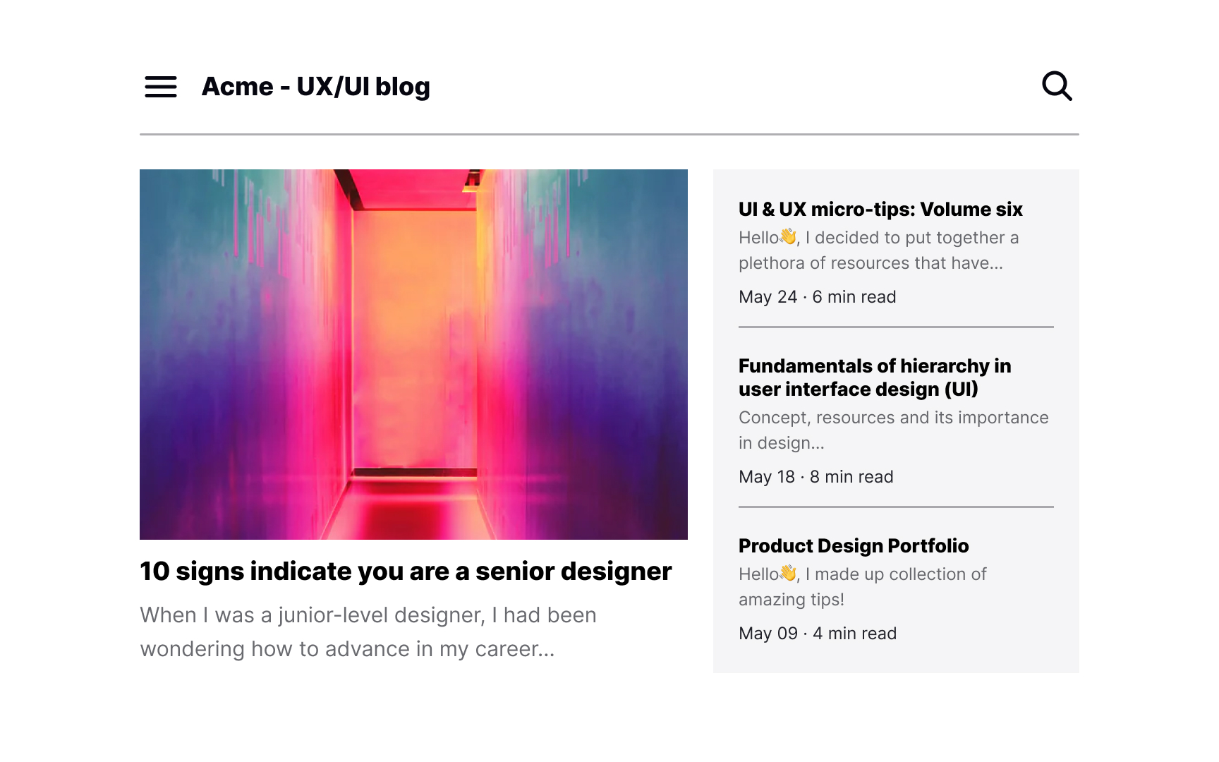 Hierarchical grids Best Practice