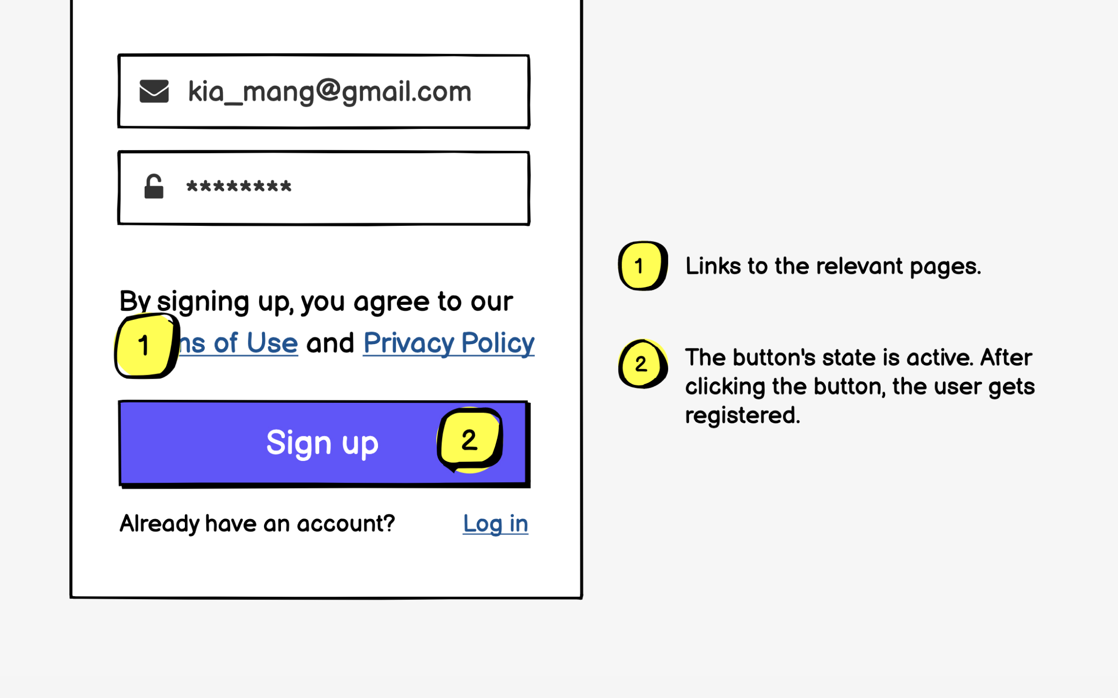 Annotate links and buttons Bad Practice