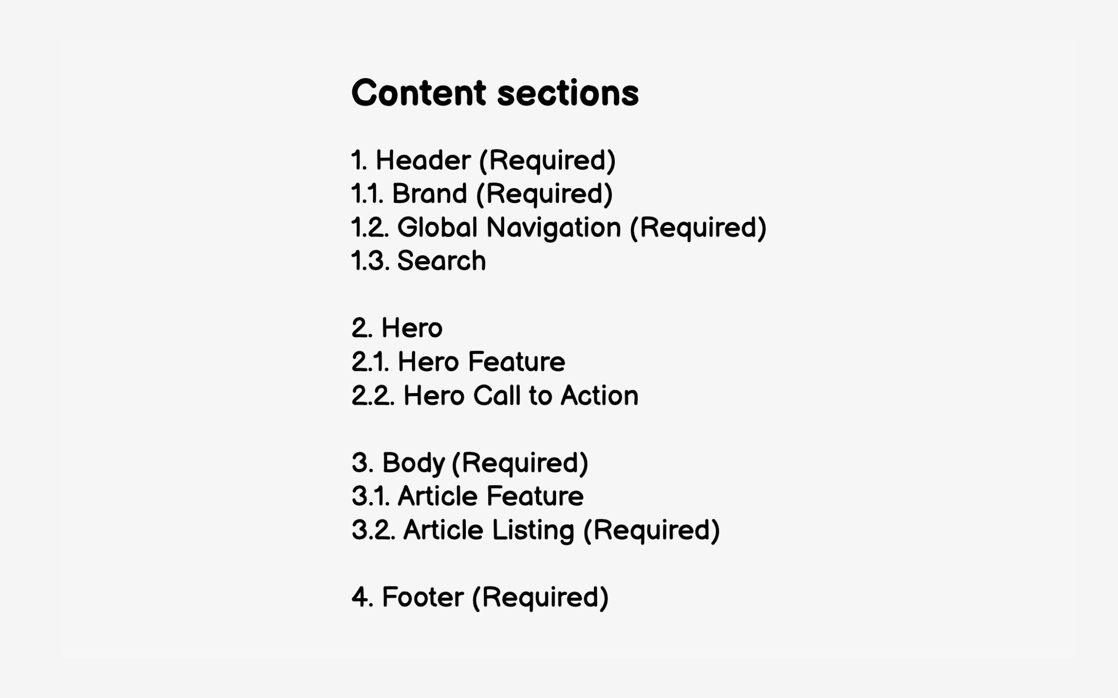 Identify your content