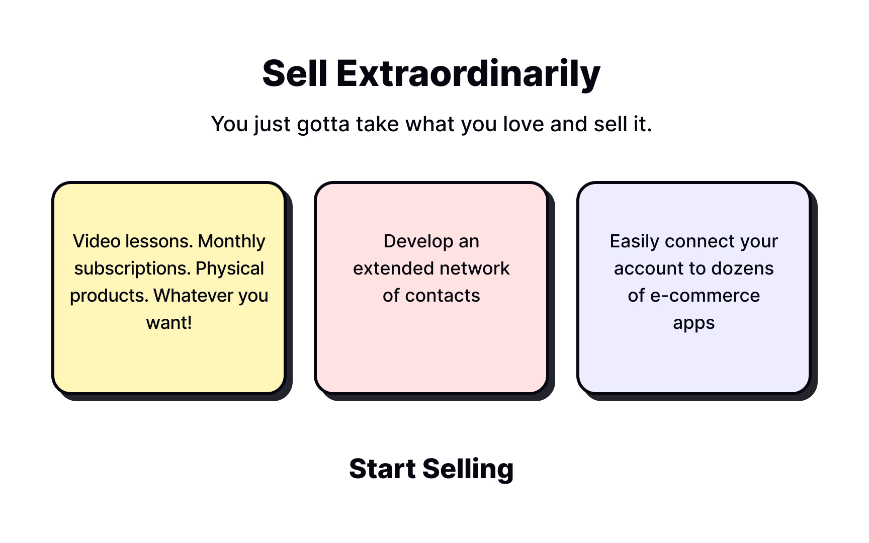 Calls to action Bad Practice