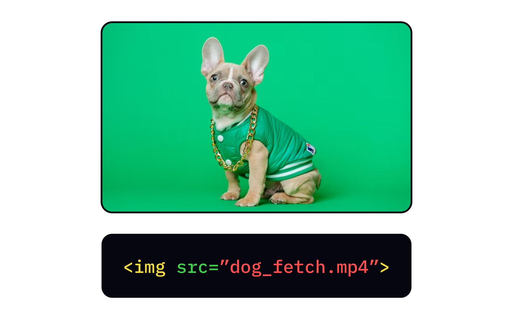 Use the correct file format Bad Practice