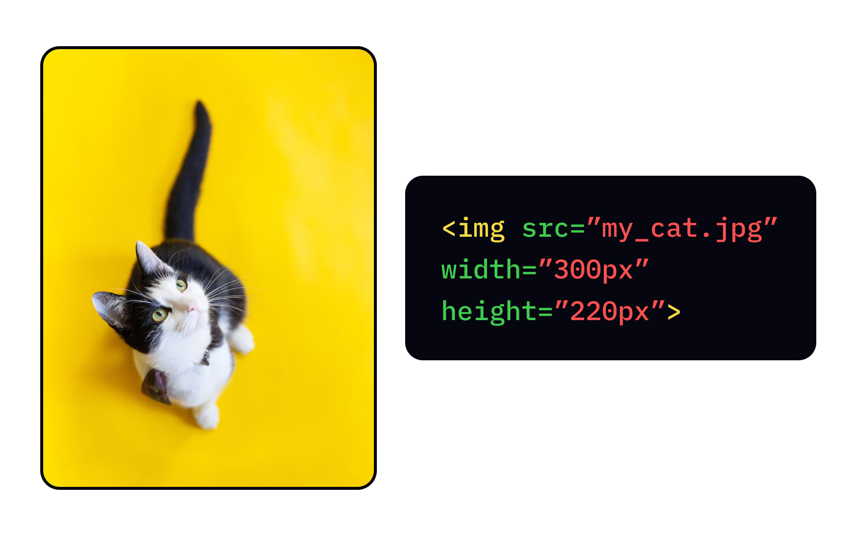 Specify the image's width & height Bad Practice