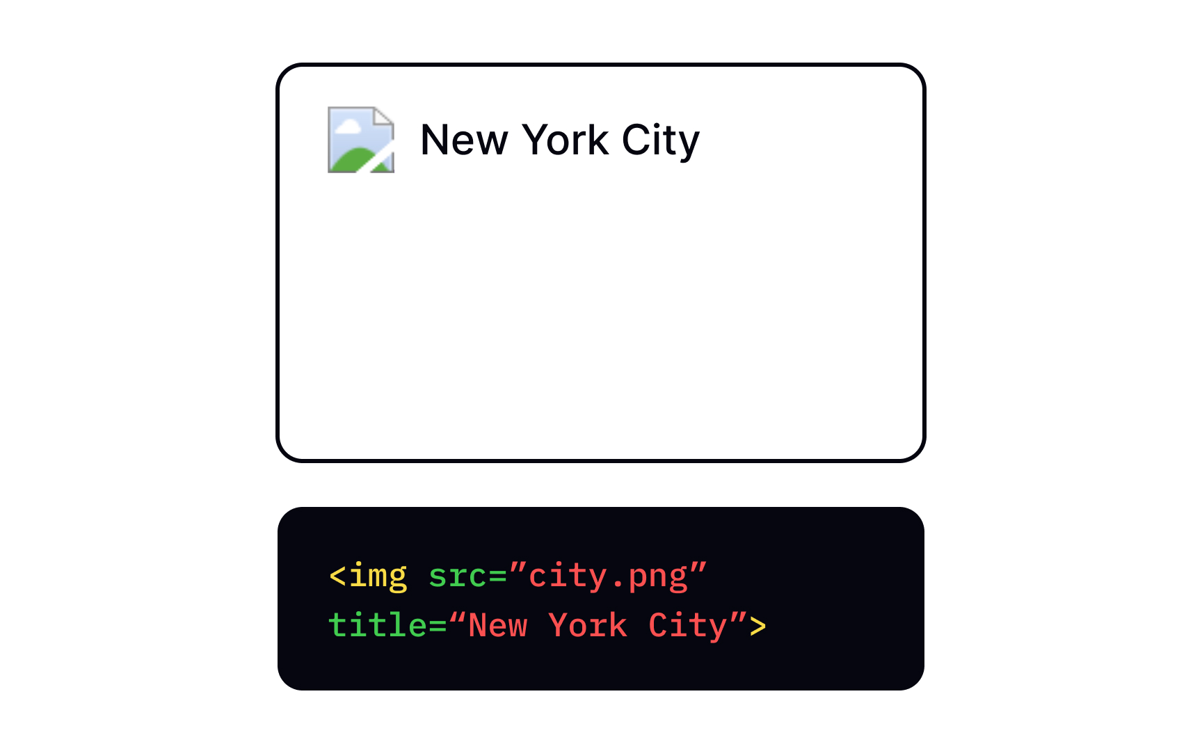 Use the title attribute for tooltips Bad Practice