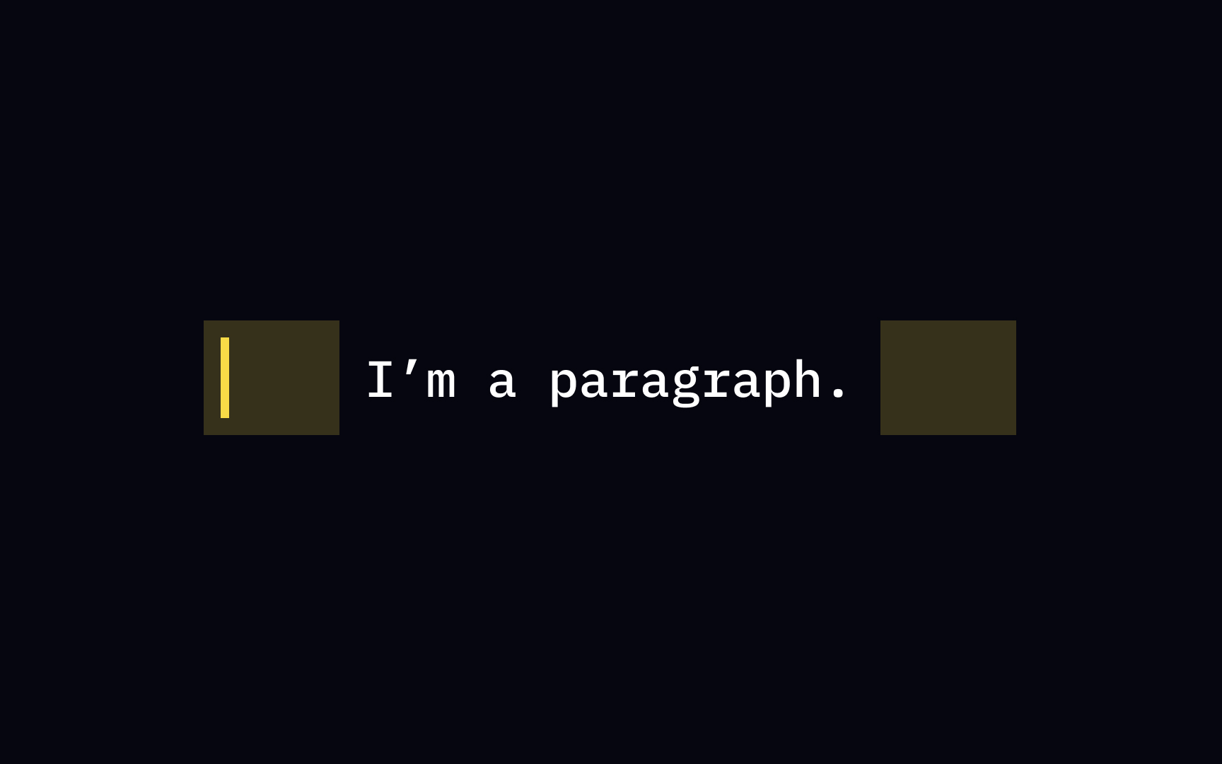 Adding paragraphs