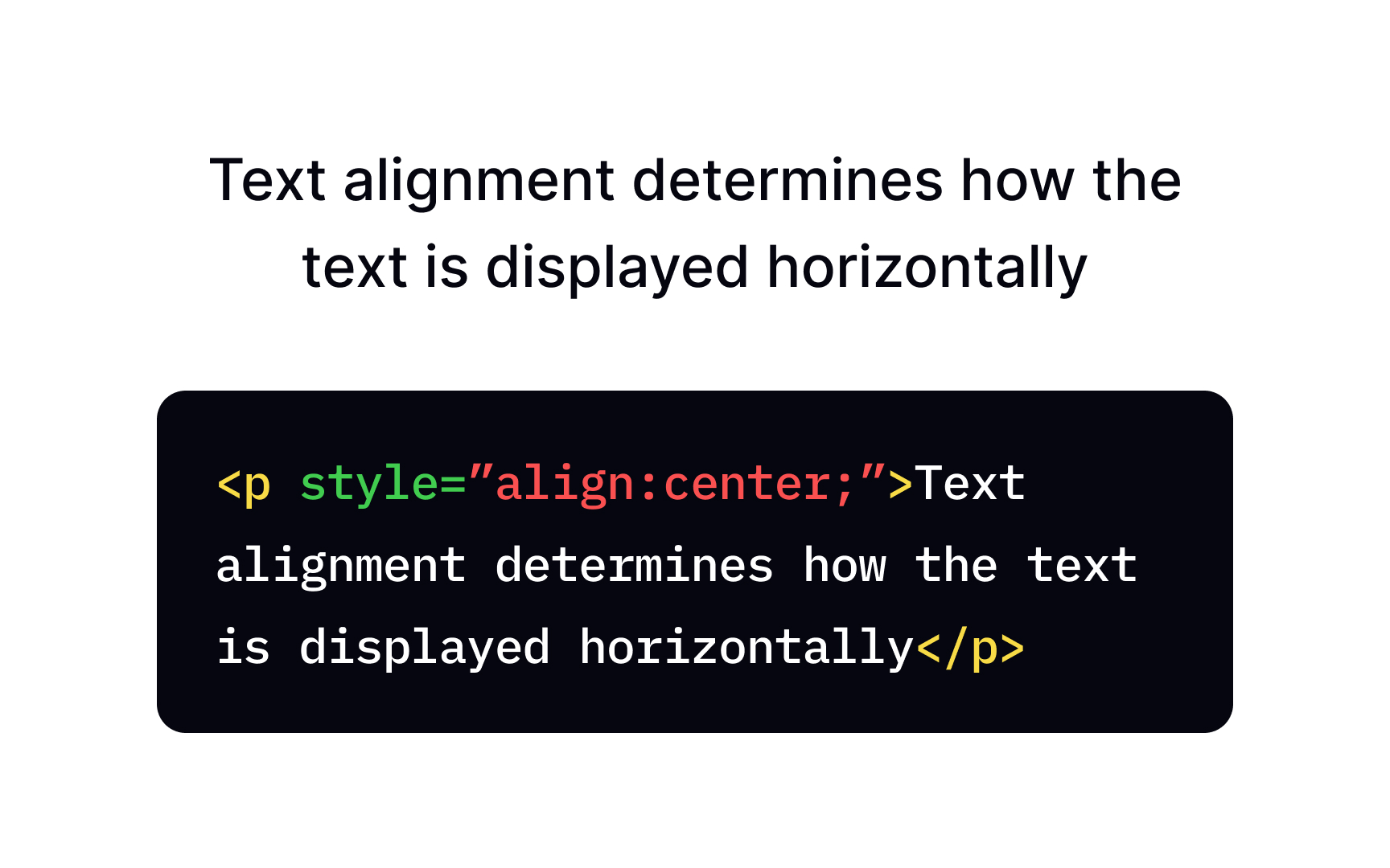 Text alignment Bad Practice