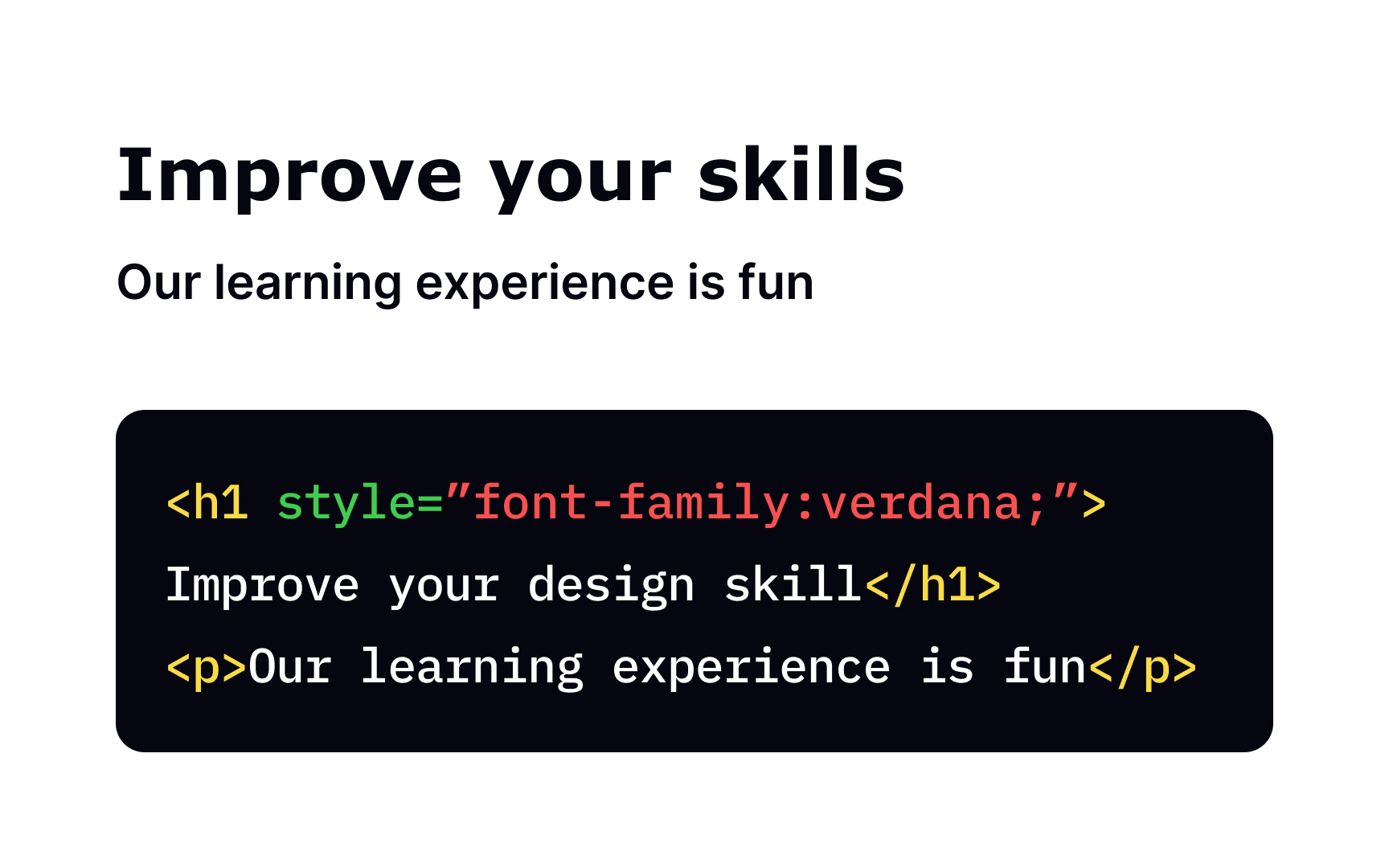Font family Best Practice