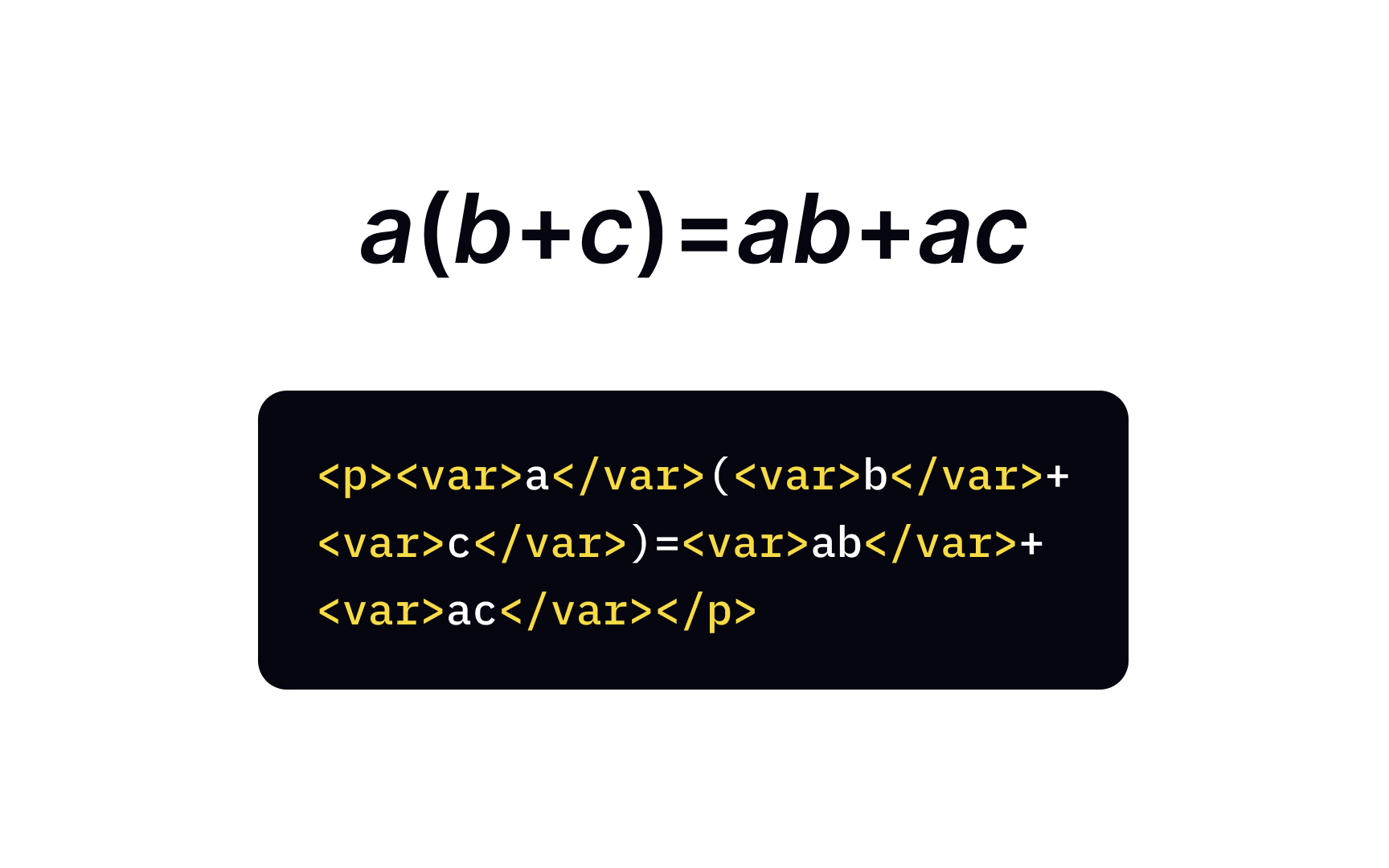 The variable element