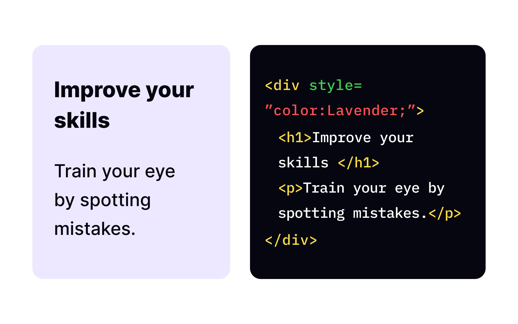 Background color Bad Practice