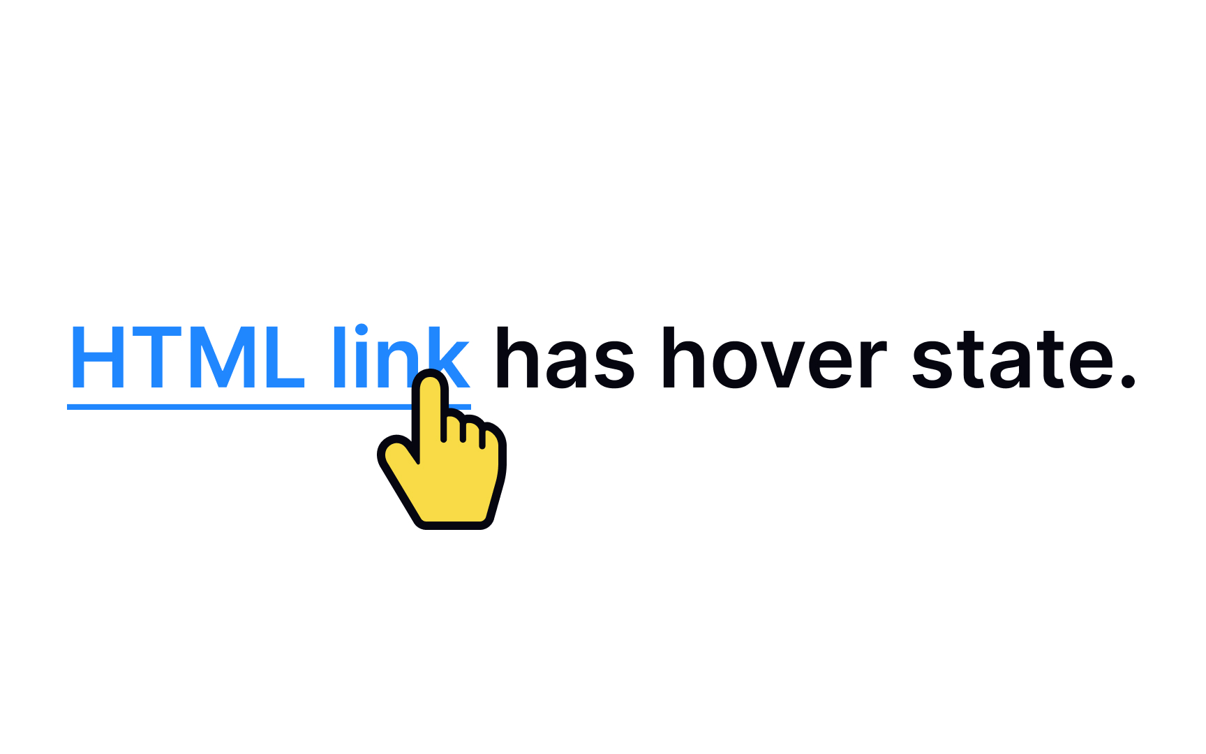 Hover link state