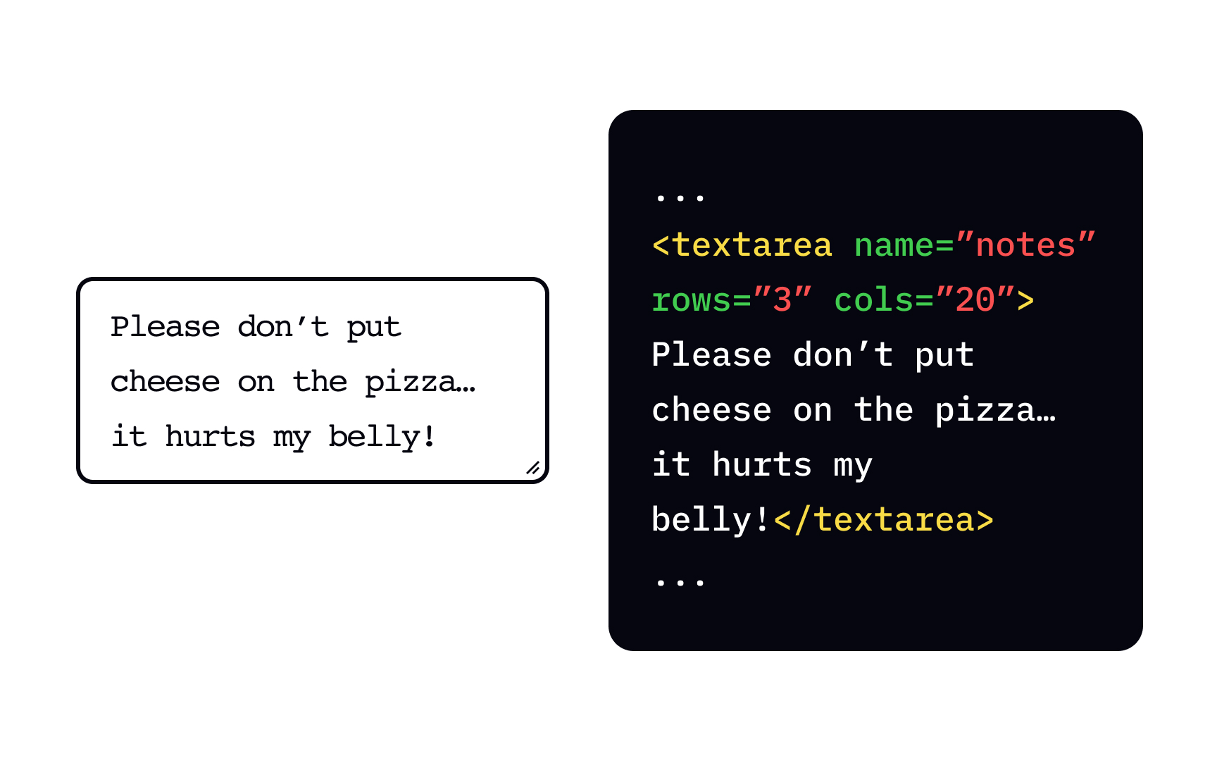 Multi-line text field Best Practice