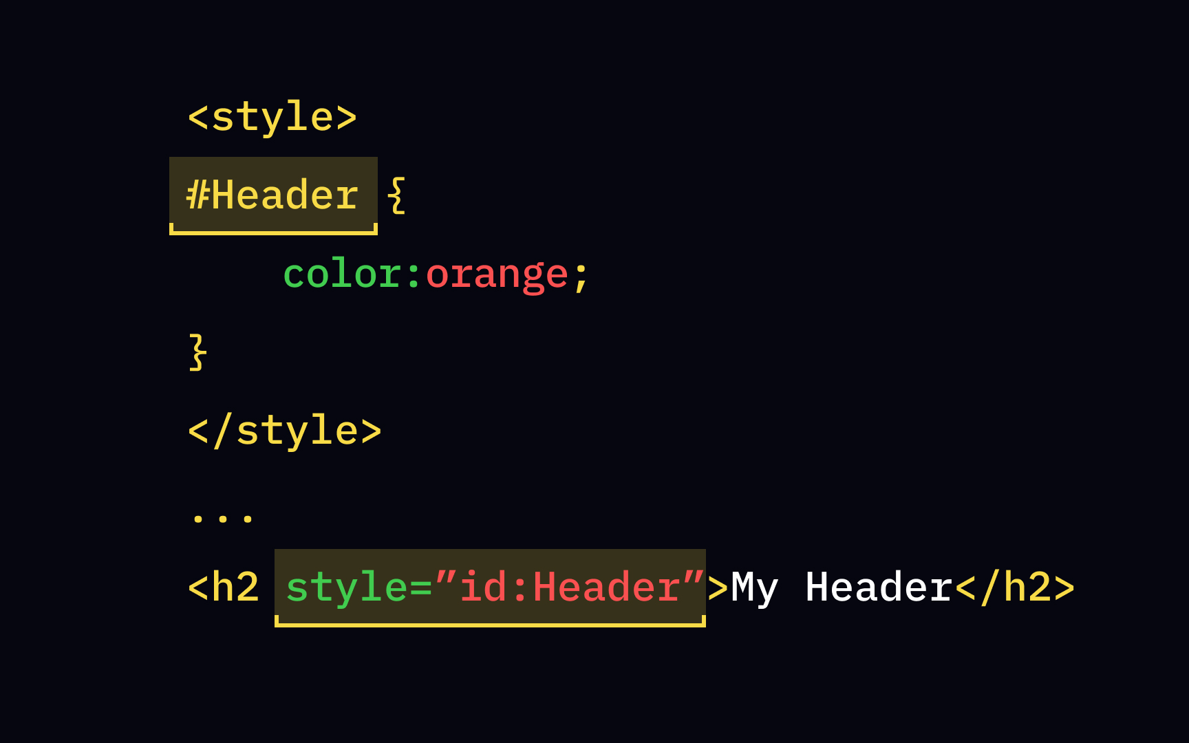 The id attribute Bad Practice
