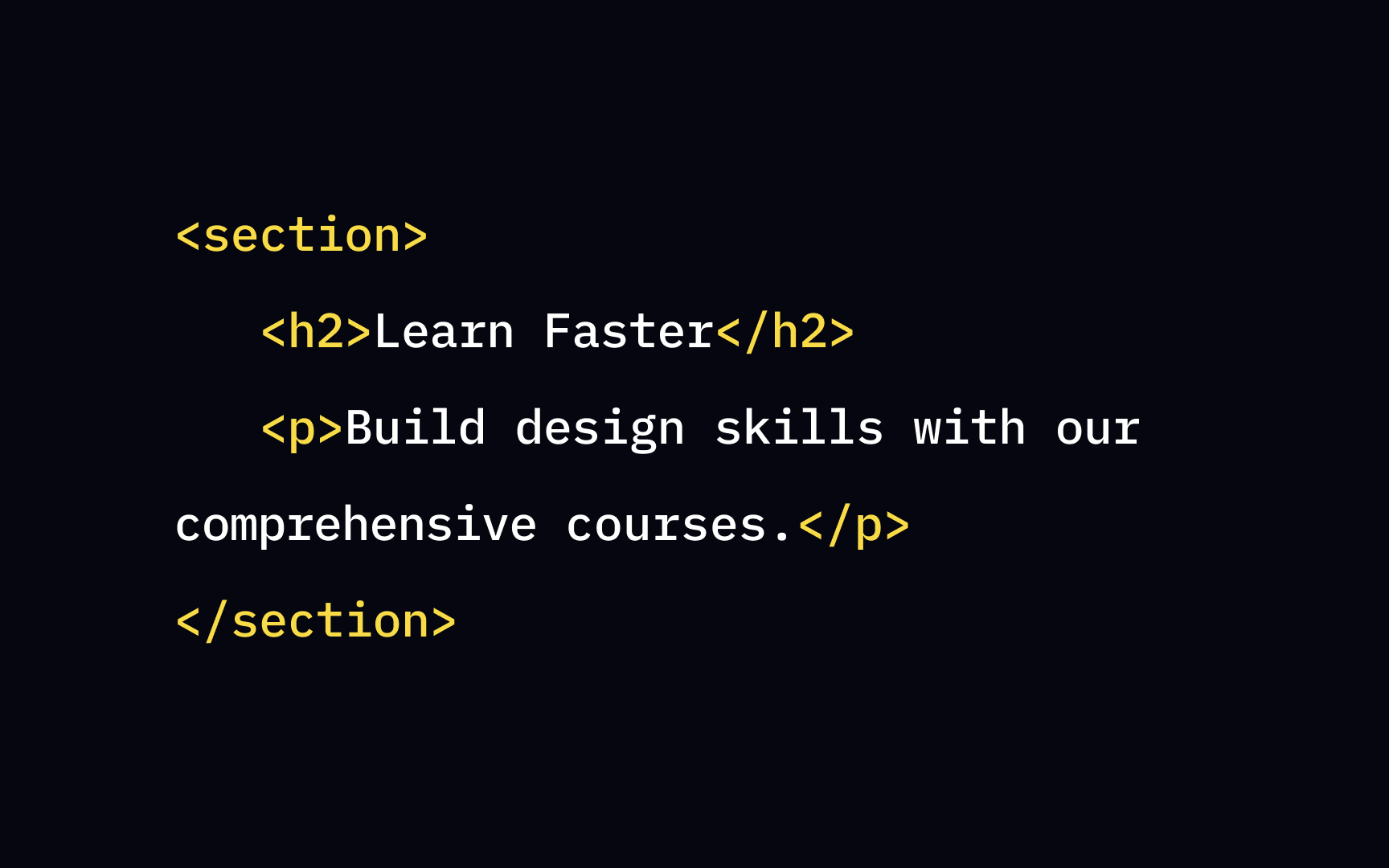 The <section> tag Best Practice
