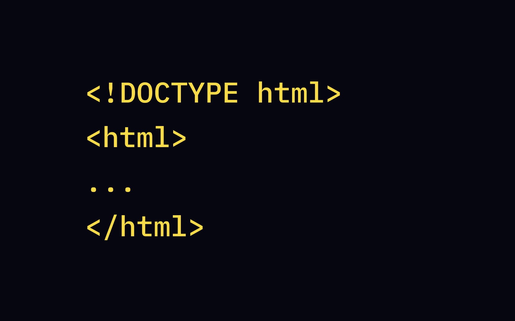Add the lang attribute Bad Practice