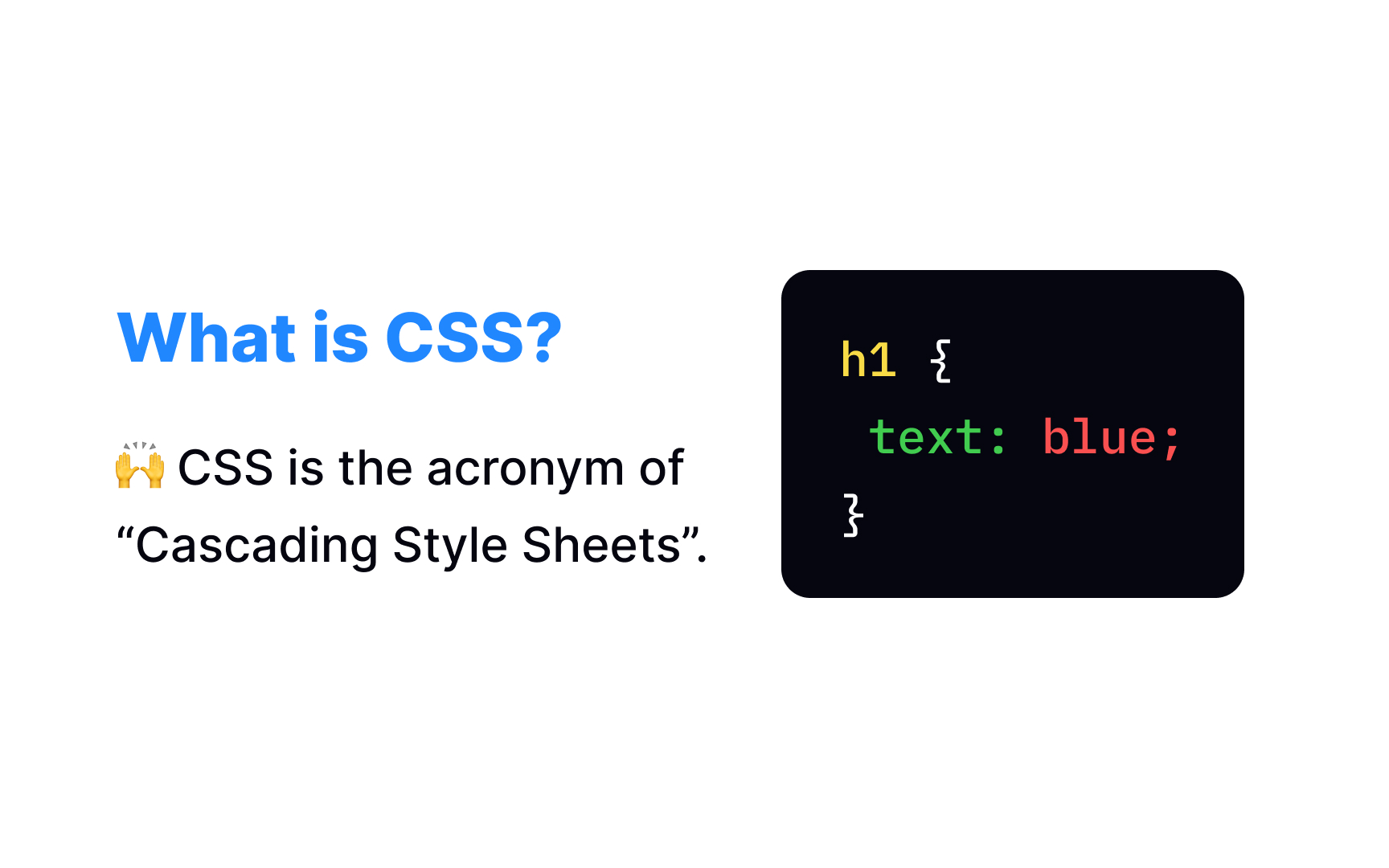 CSS property for setting text color Bad Practice