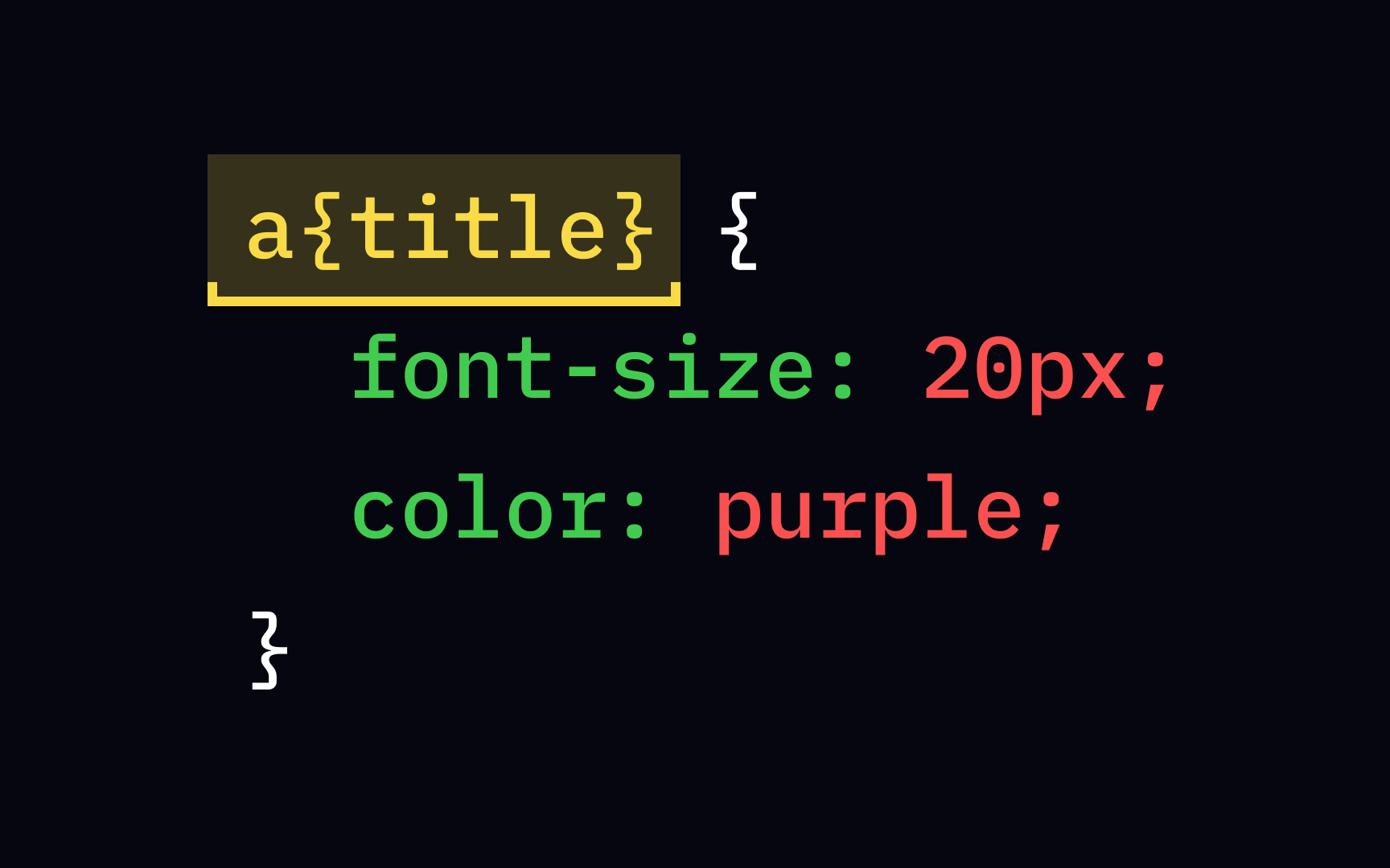 CSS attribute selector Bad Practice