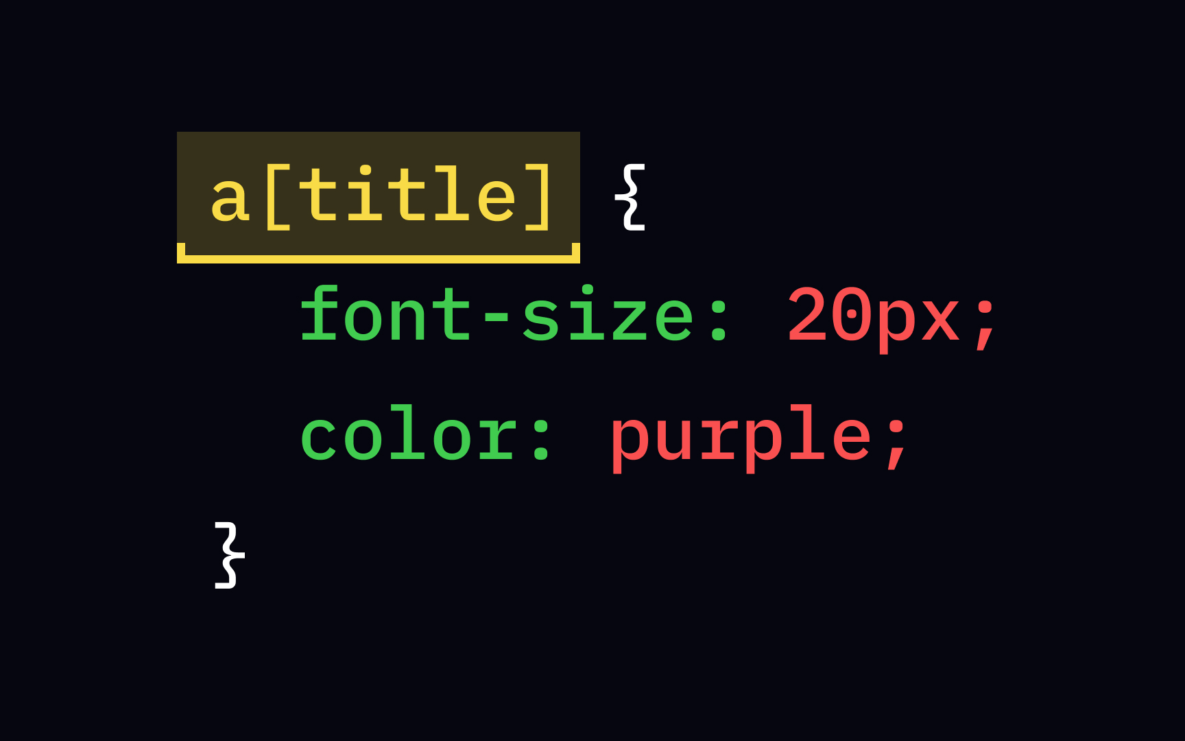 CSS attribute selector Best Practice
