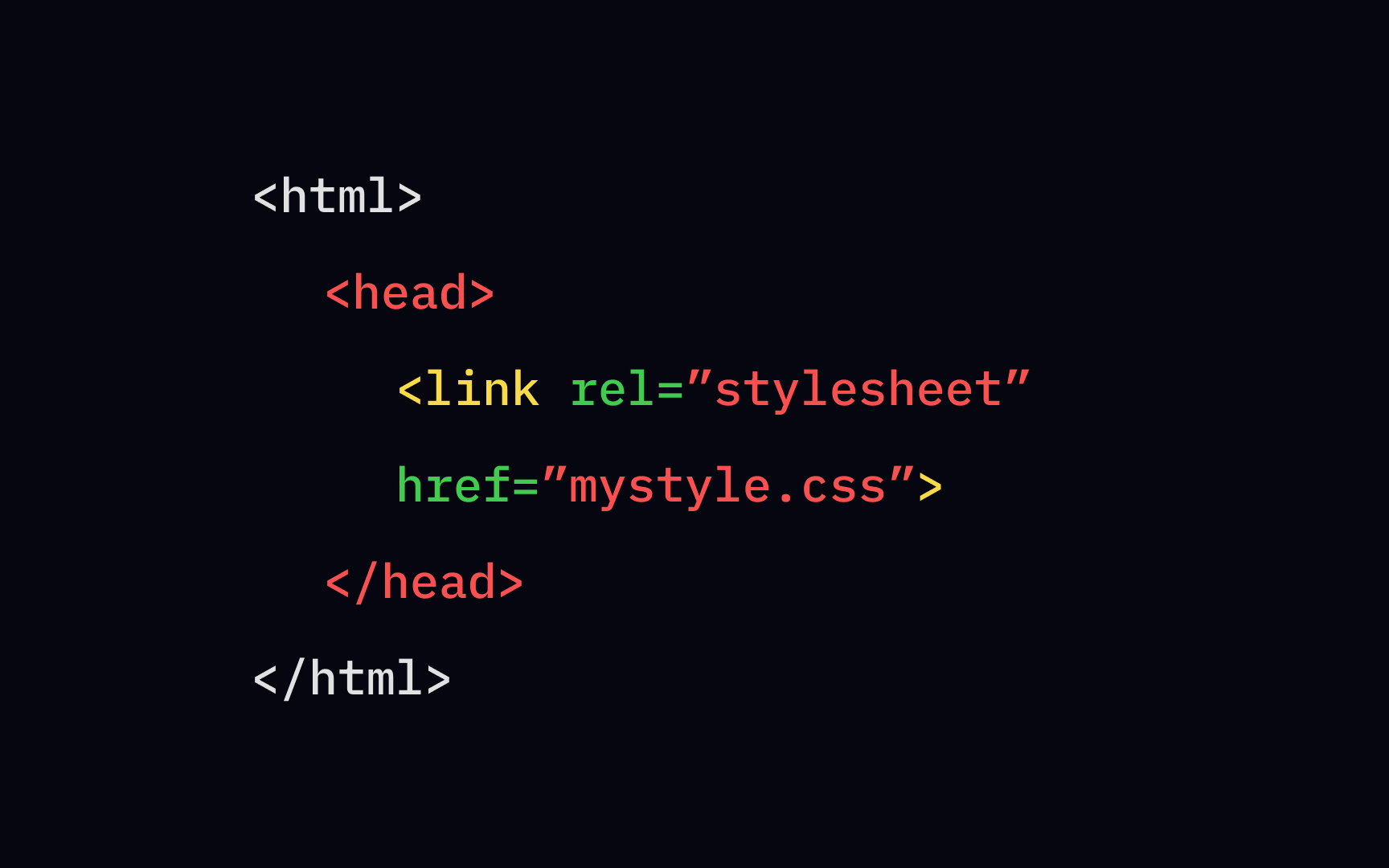 External CSS