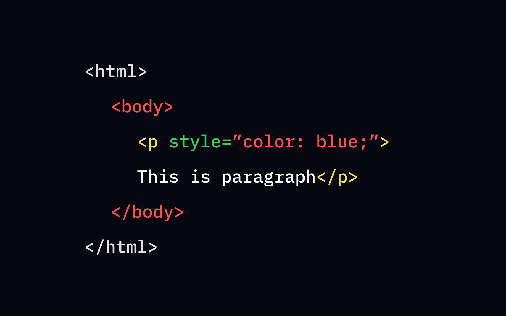 Inline CSS