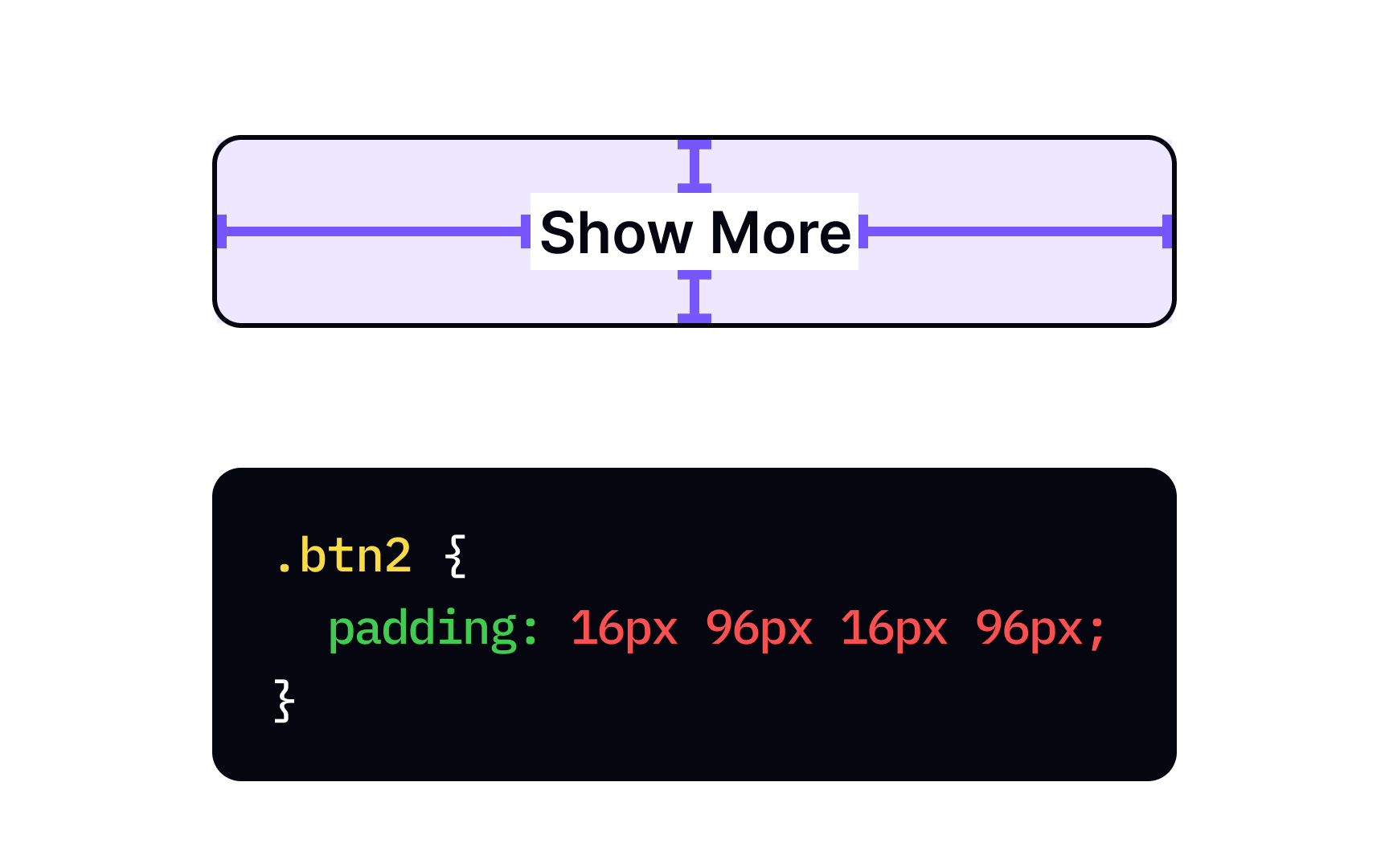 CSS padding property Best Practice