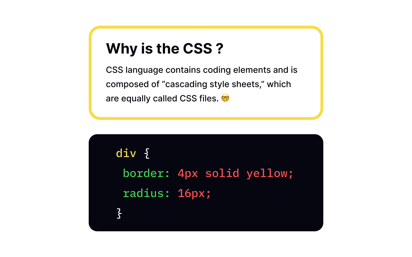 CSS border-radius property Bad Practice