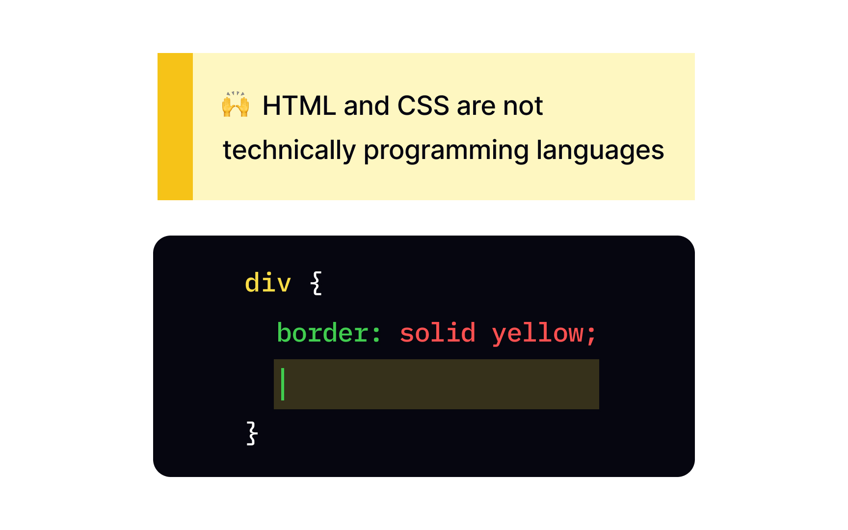 Applying border width in CSS