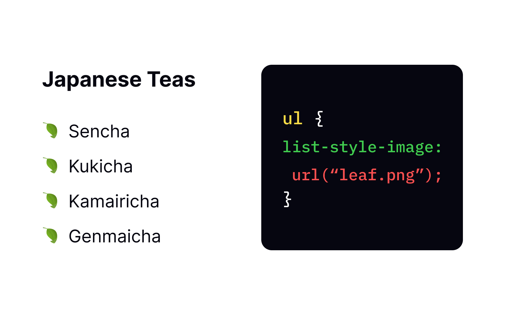 CSS list-style-image property Best Practice
