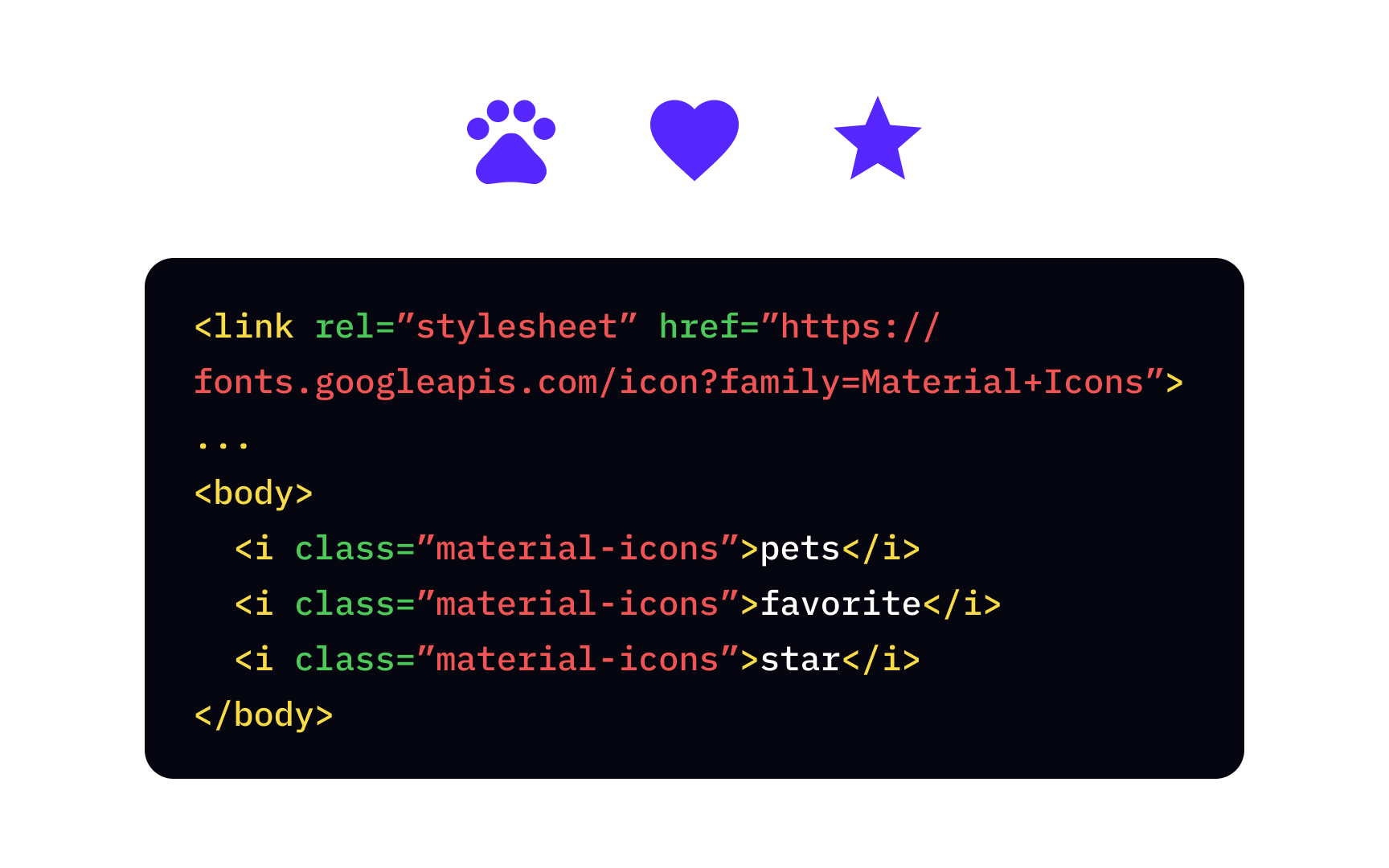 Adding icon library with CSS Best Practice