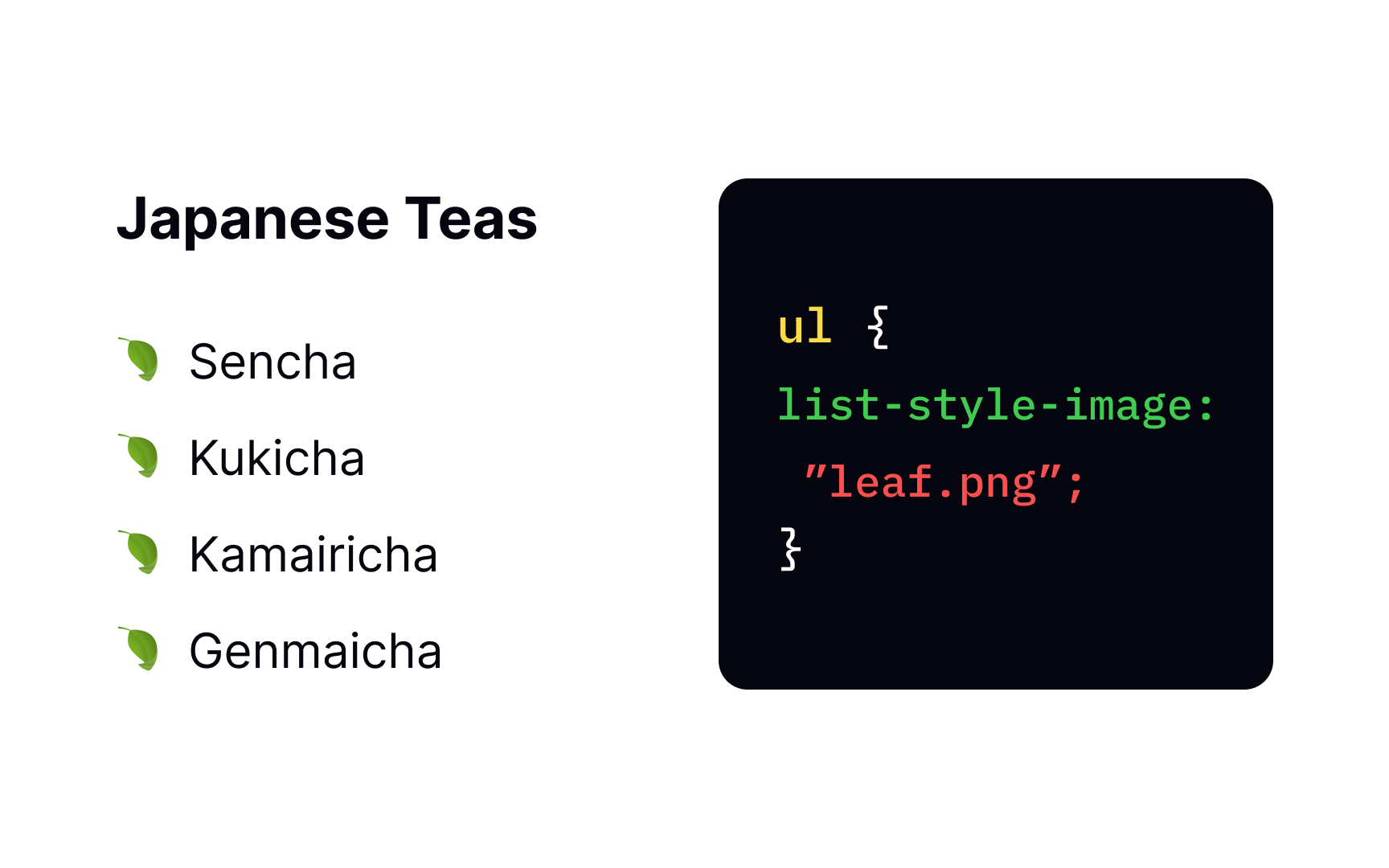 CSS list-style-image property Bad Practice