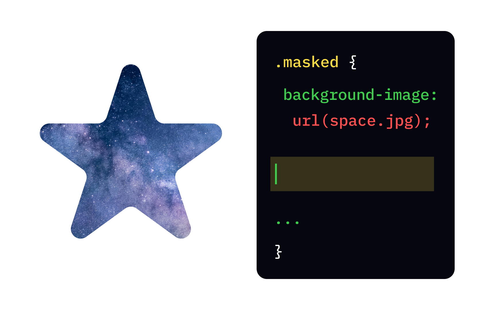 CSS mask-image property