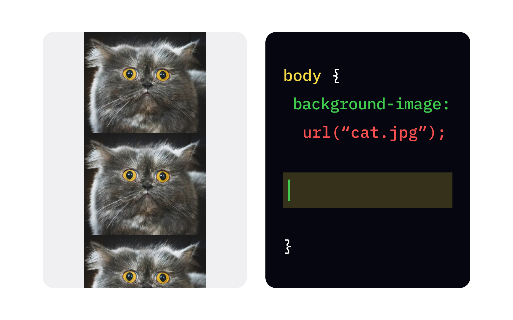 CSS background-repeat property