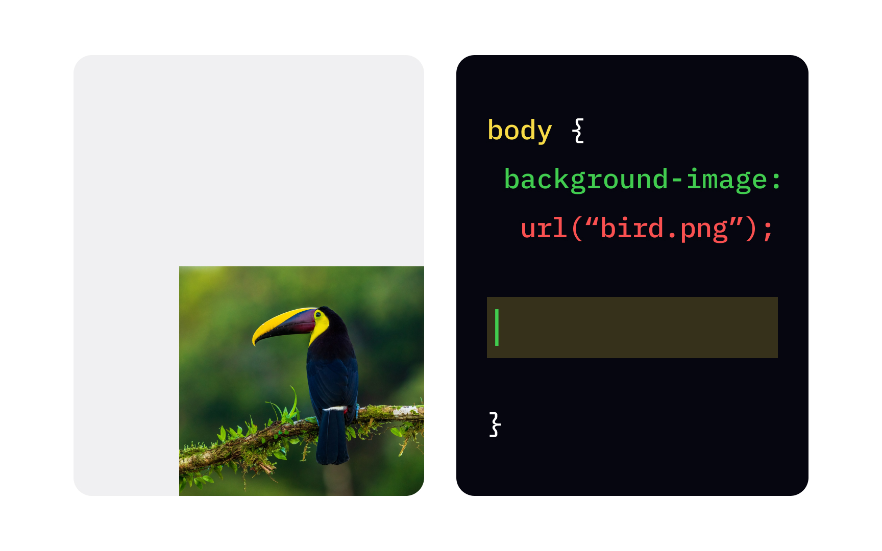 CSS background-position property
