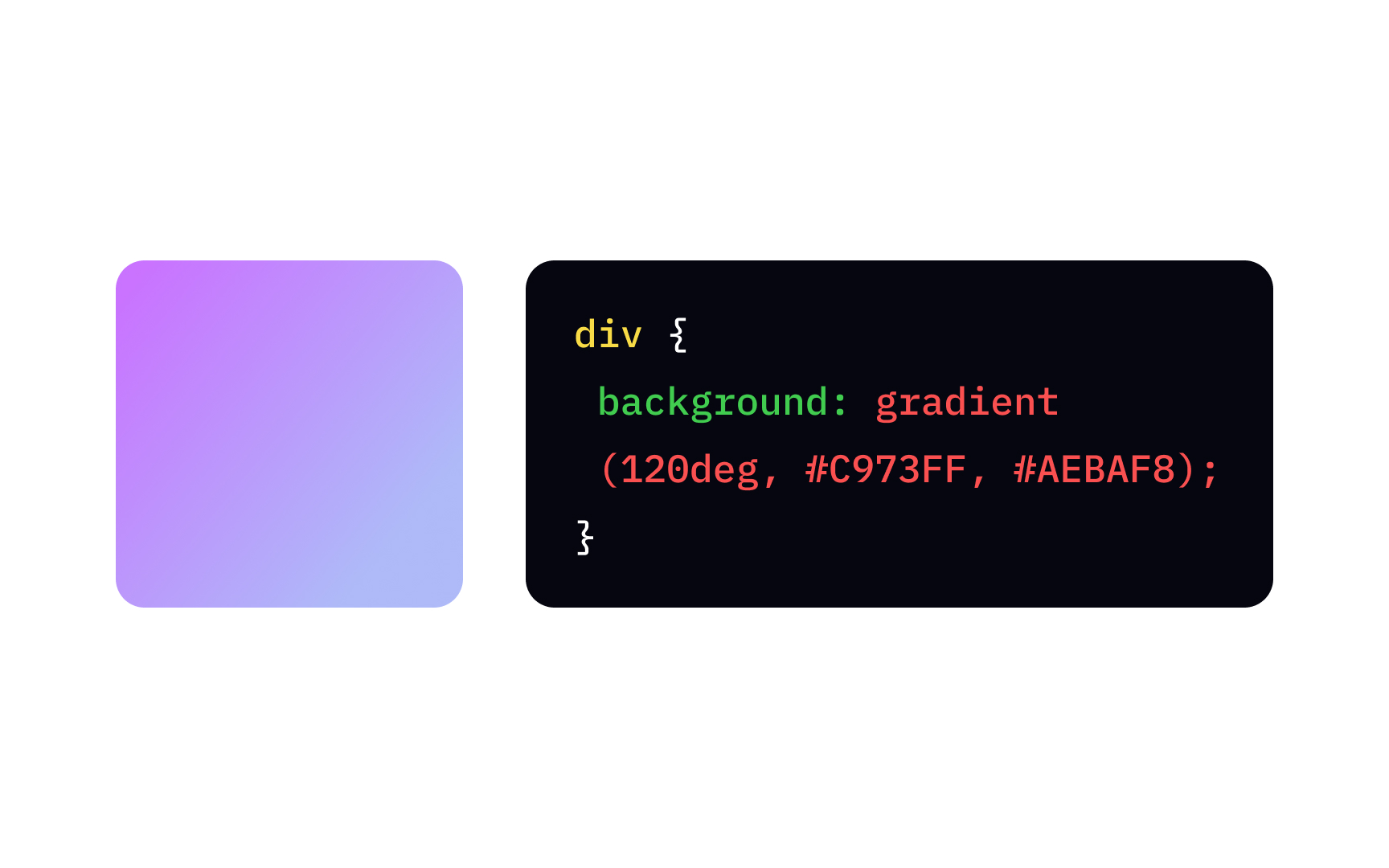 CSS linear-gradient function Bad Practice