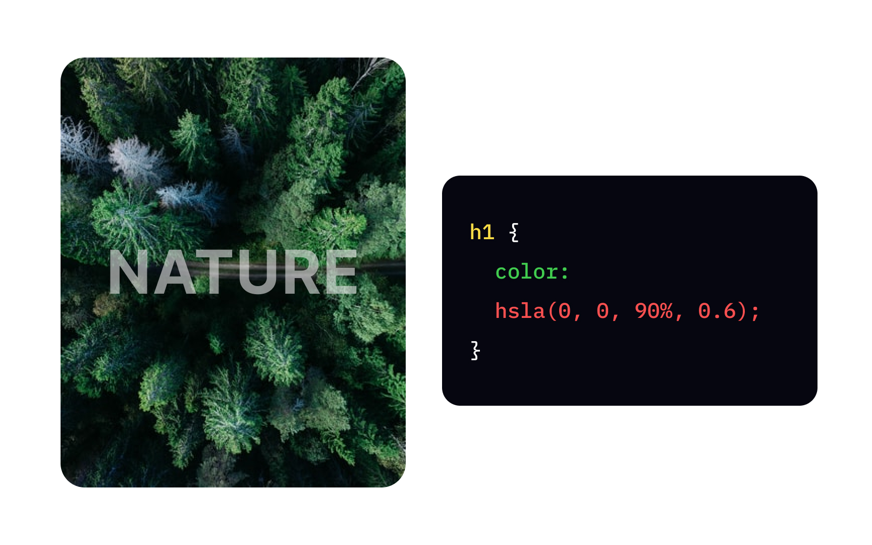 HSLA color values in CSS Best Practice
