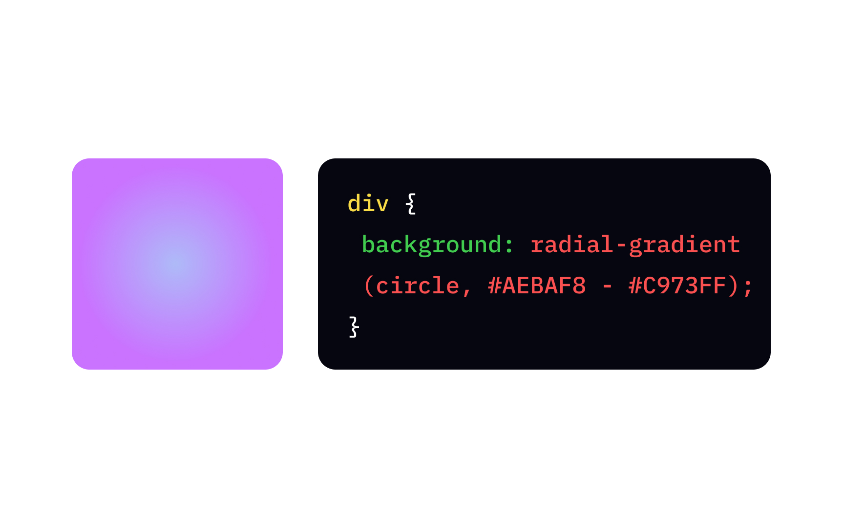 CSS radial-gradient function Bad Practice