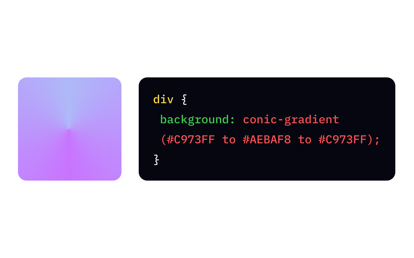 CSS conic-gradient function Bad Practice