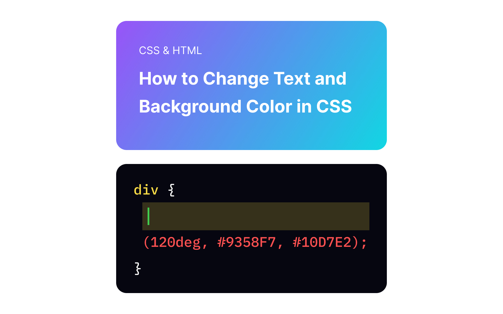 CSS linear-gradient function